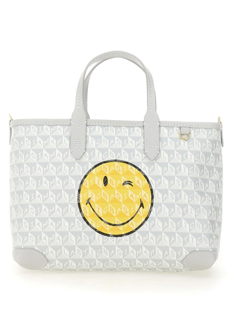"I AM A PLASTIC BAG WINK" TOTE BAG XS.webp