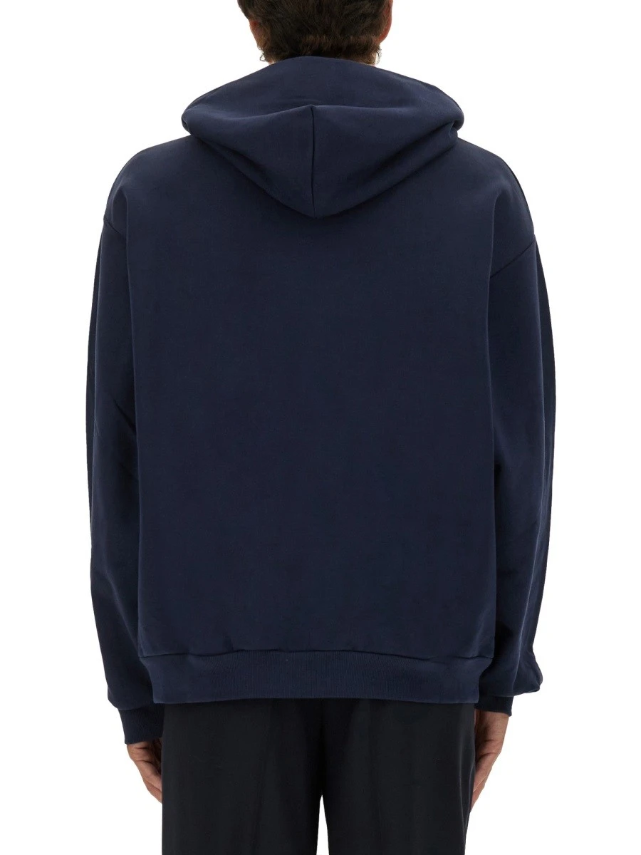 SWEATSHIRT WITH MAXI LOGO PRINT.webp