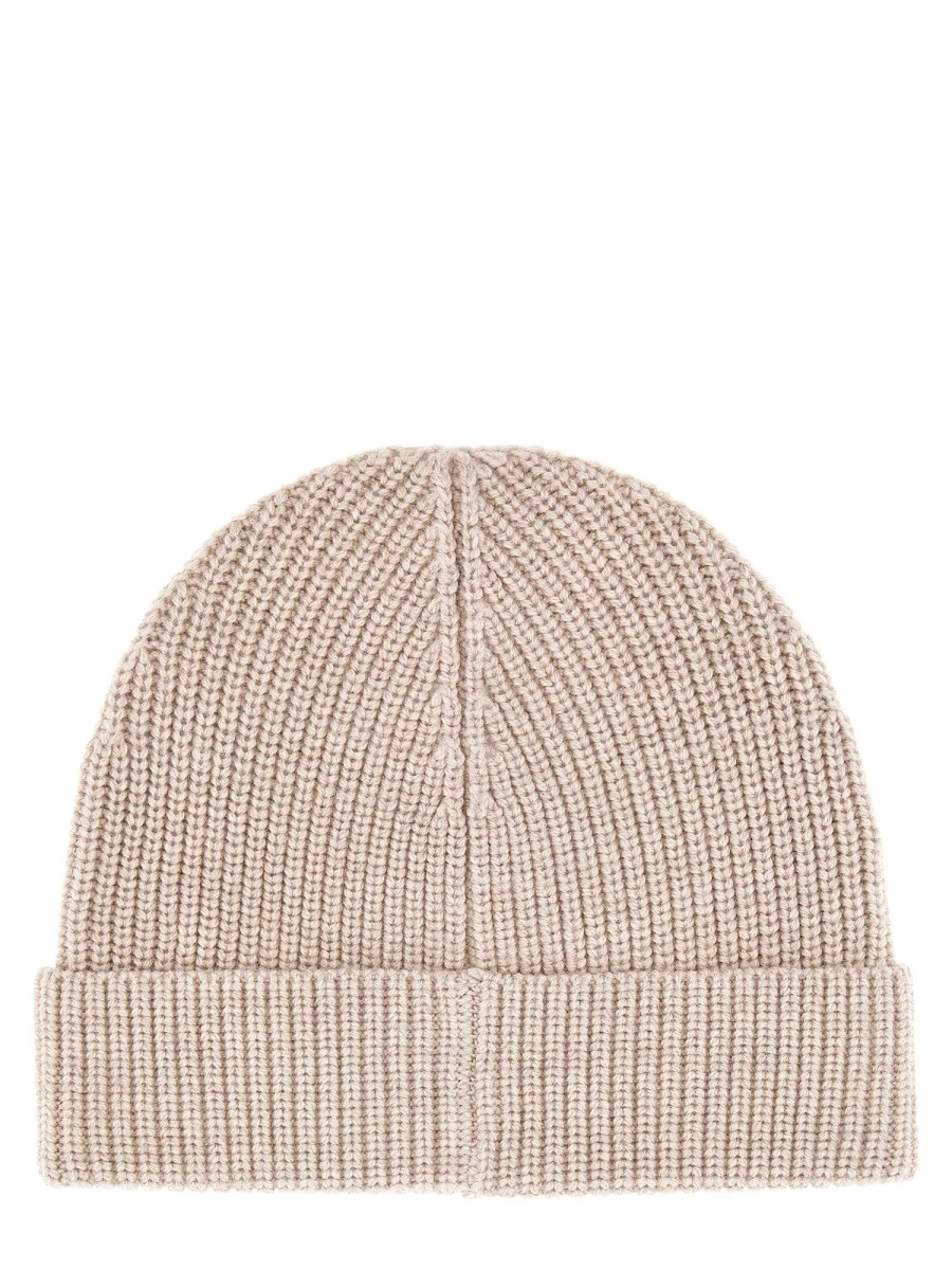 WOOL HAT WITH LOGO PATCH.webp