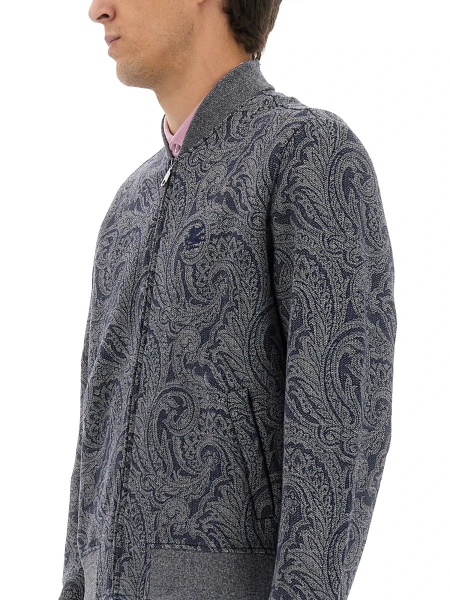 JACQUARD BOMBER JACKET WITH LOGO.webp