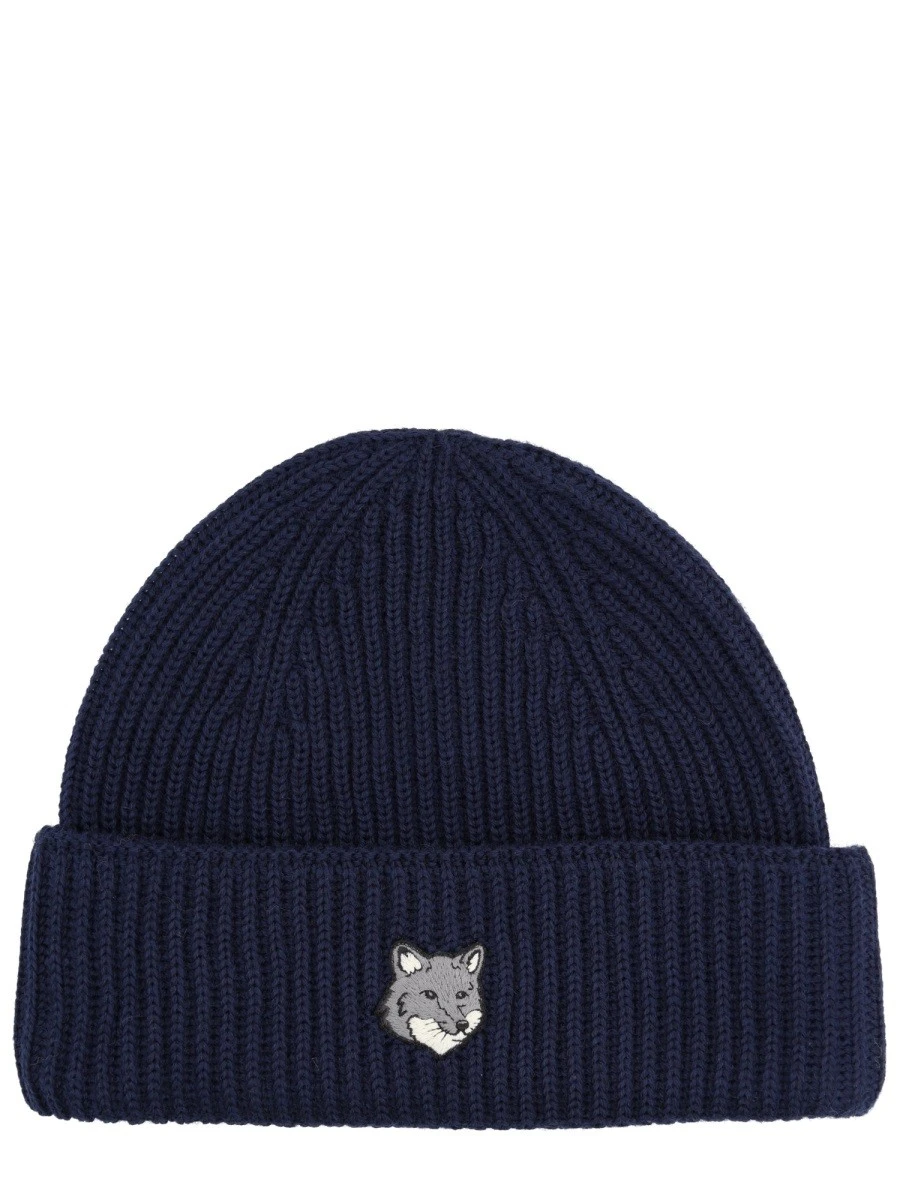 BEANIE WITH FOX PATCH.webp
