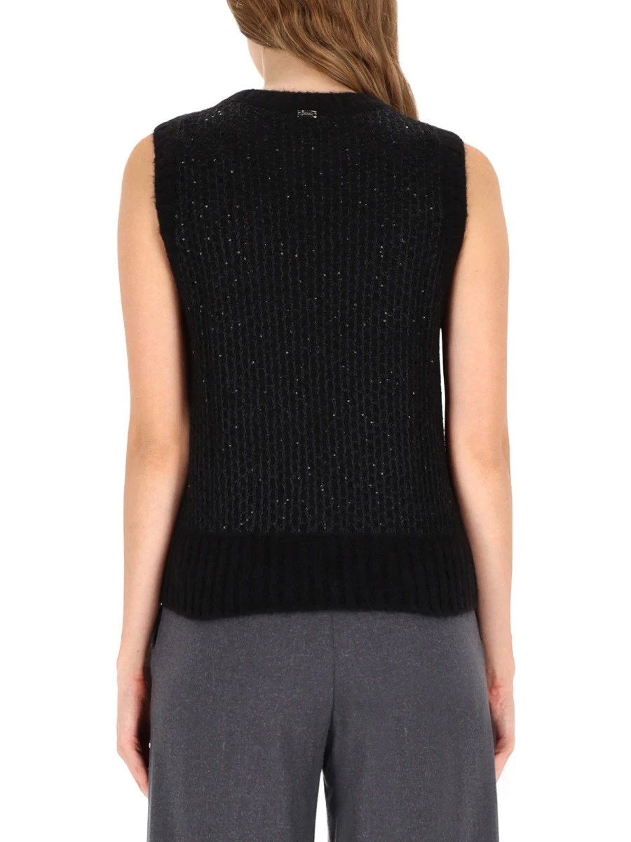 METALLIC EFFECT SEQUINED VEST.webp