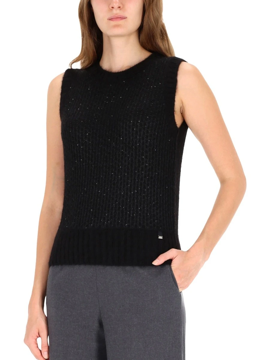 METALLIC EFFECT SEQUINED VEST.webp