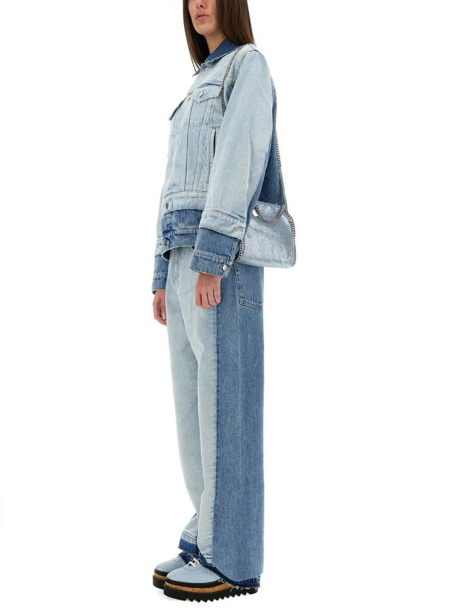 STRAIGHT-LEG JEANS WITH CONTRASTING PANELS.webp