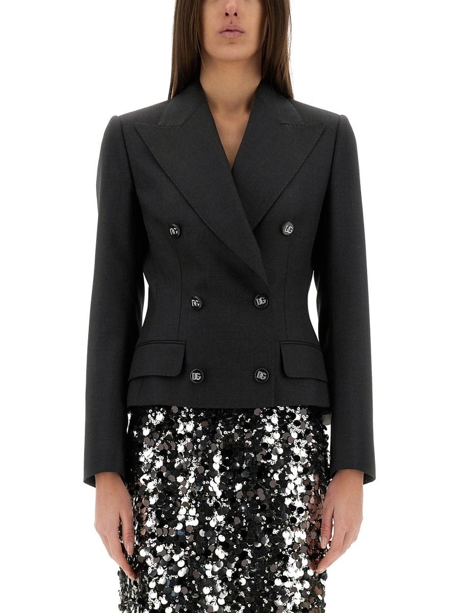 DOLCE DOUBLE-BREASTED JACKET WITH DG LOGO BUTTONS.webp