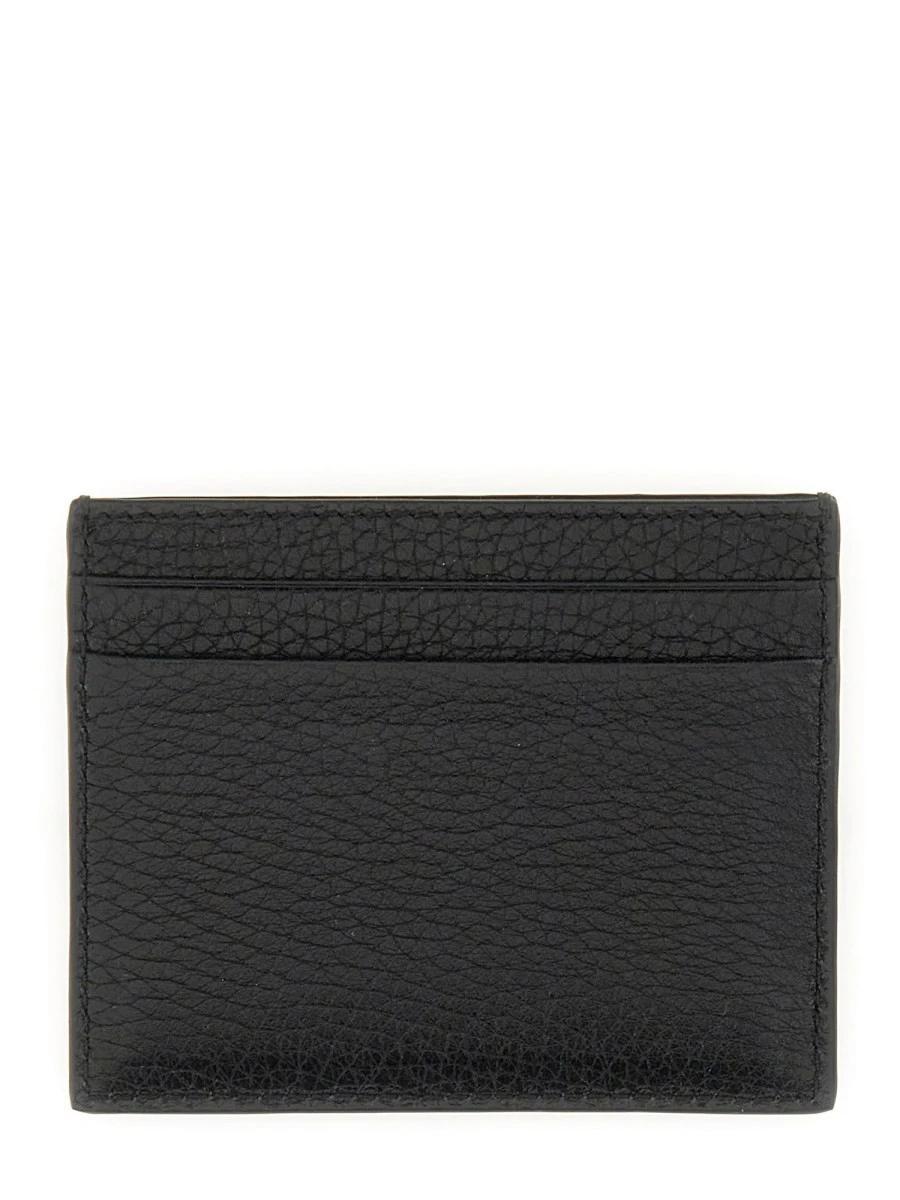 GARNET CALFSKIN "ROCKSTUD" CARD HOLDER.webp