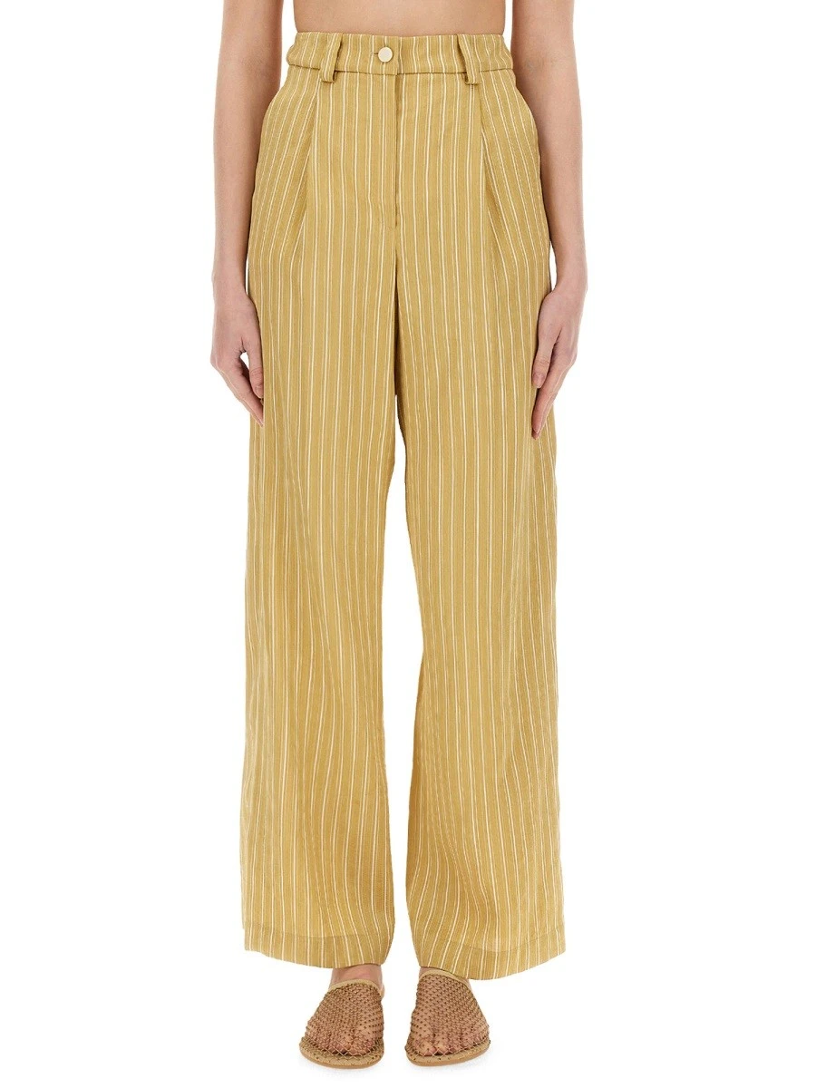 STRIPED SATIN TAILORED PANTS.webp