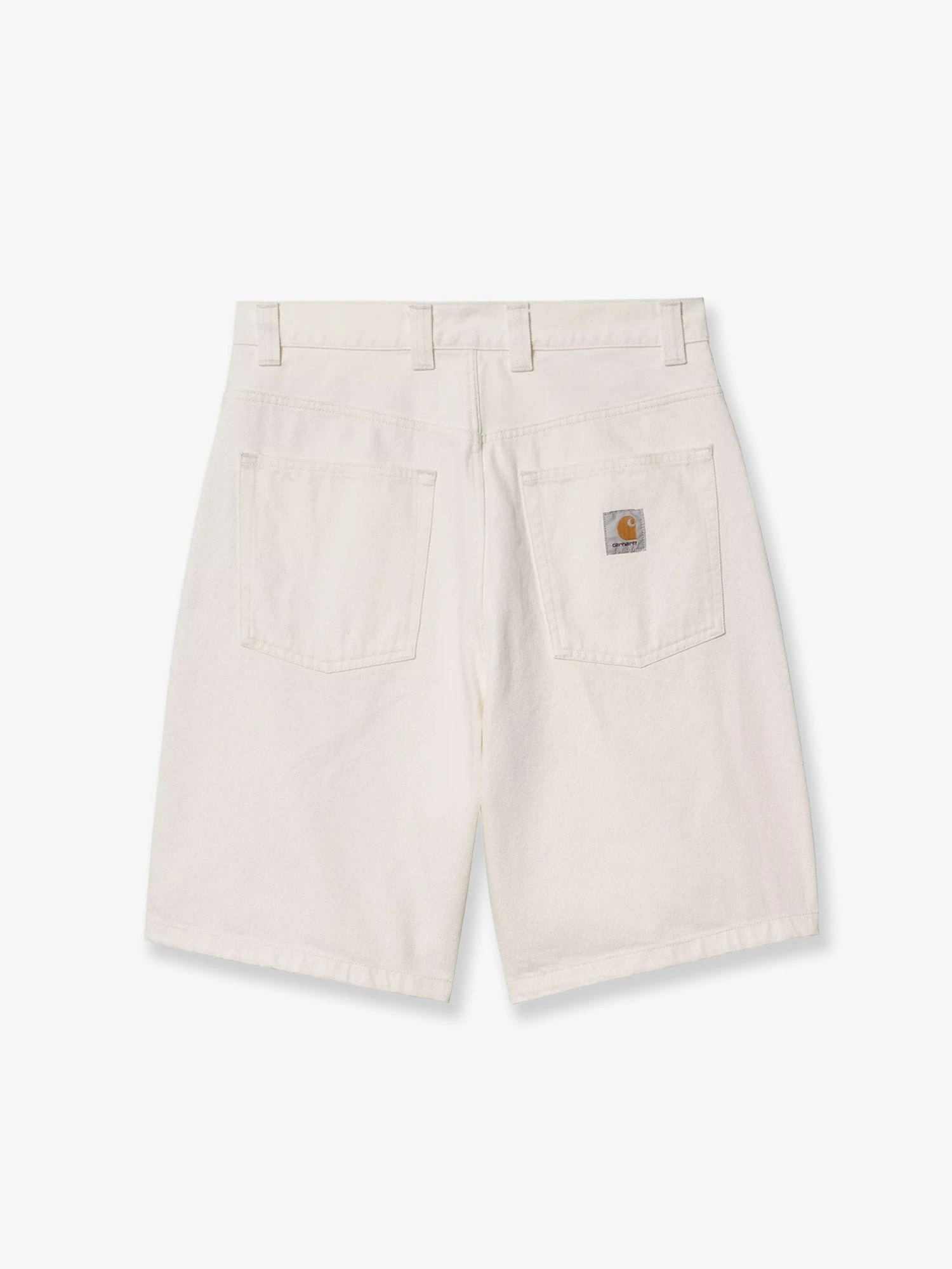 Brandon white denim bermuda shorts.webp