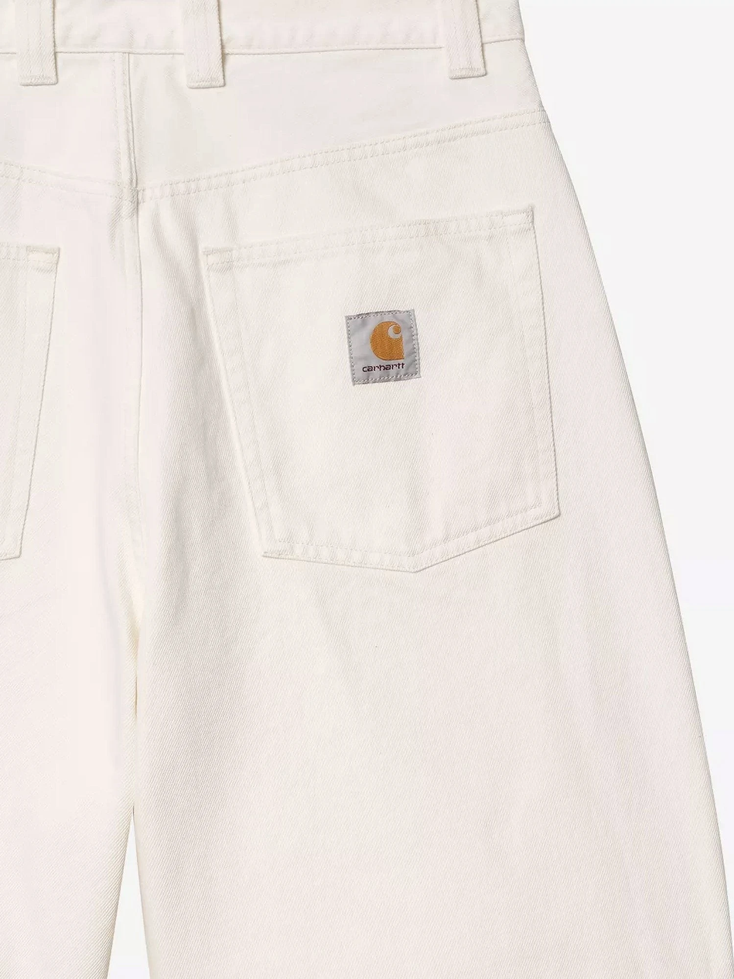 Brandon white denim bermuda shorts.webp