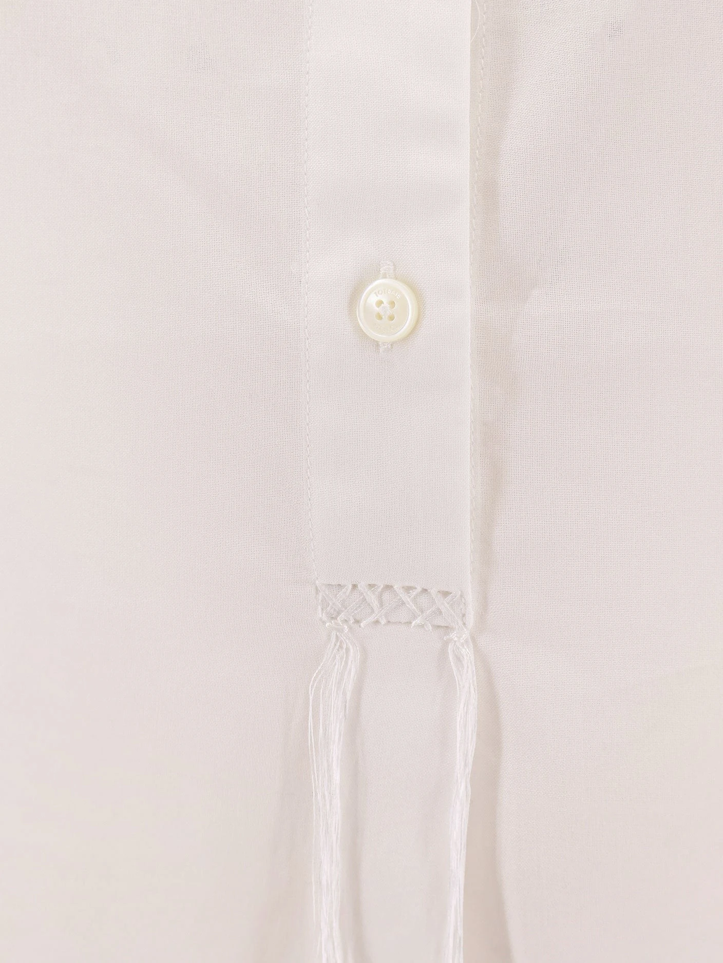 Stand collar organic cotton shirt.webp