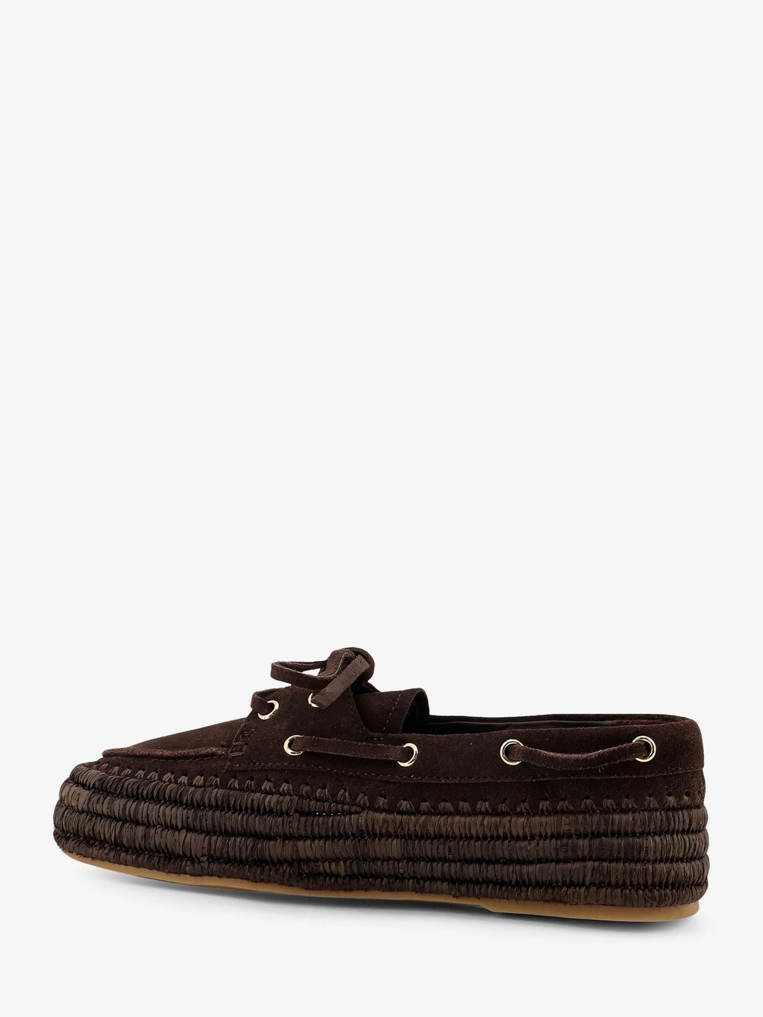 Penelope suede and raffia loafers.webp