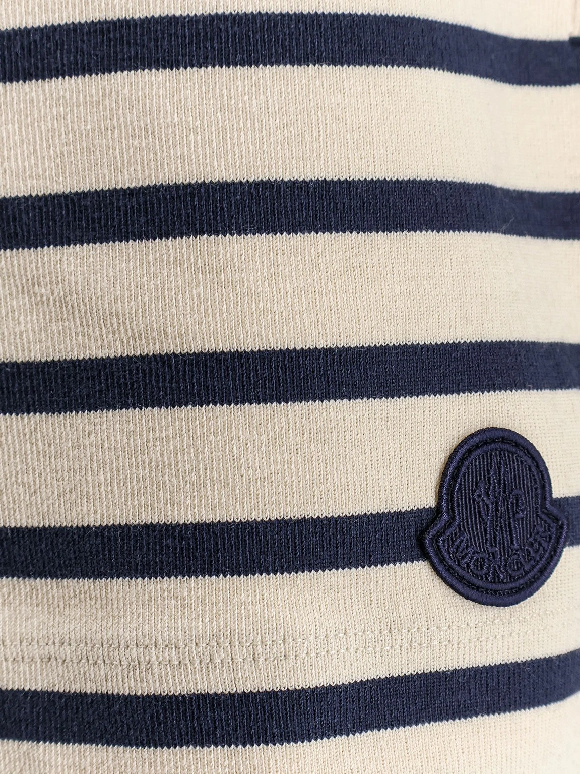 Cotton shorts with striped pattern.webp