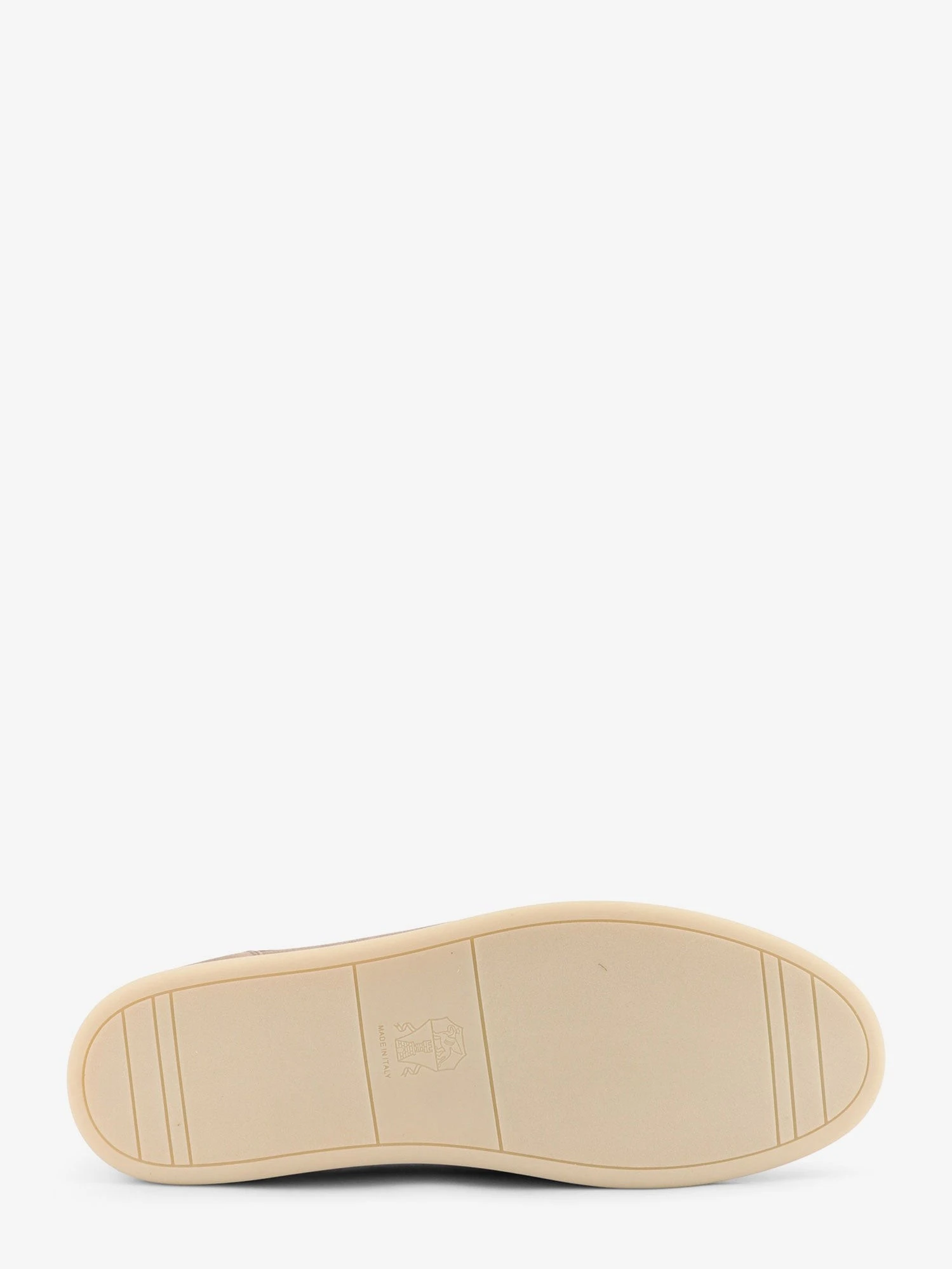 Leather sneakers with stitching detail.webp