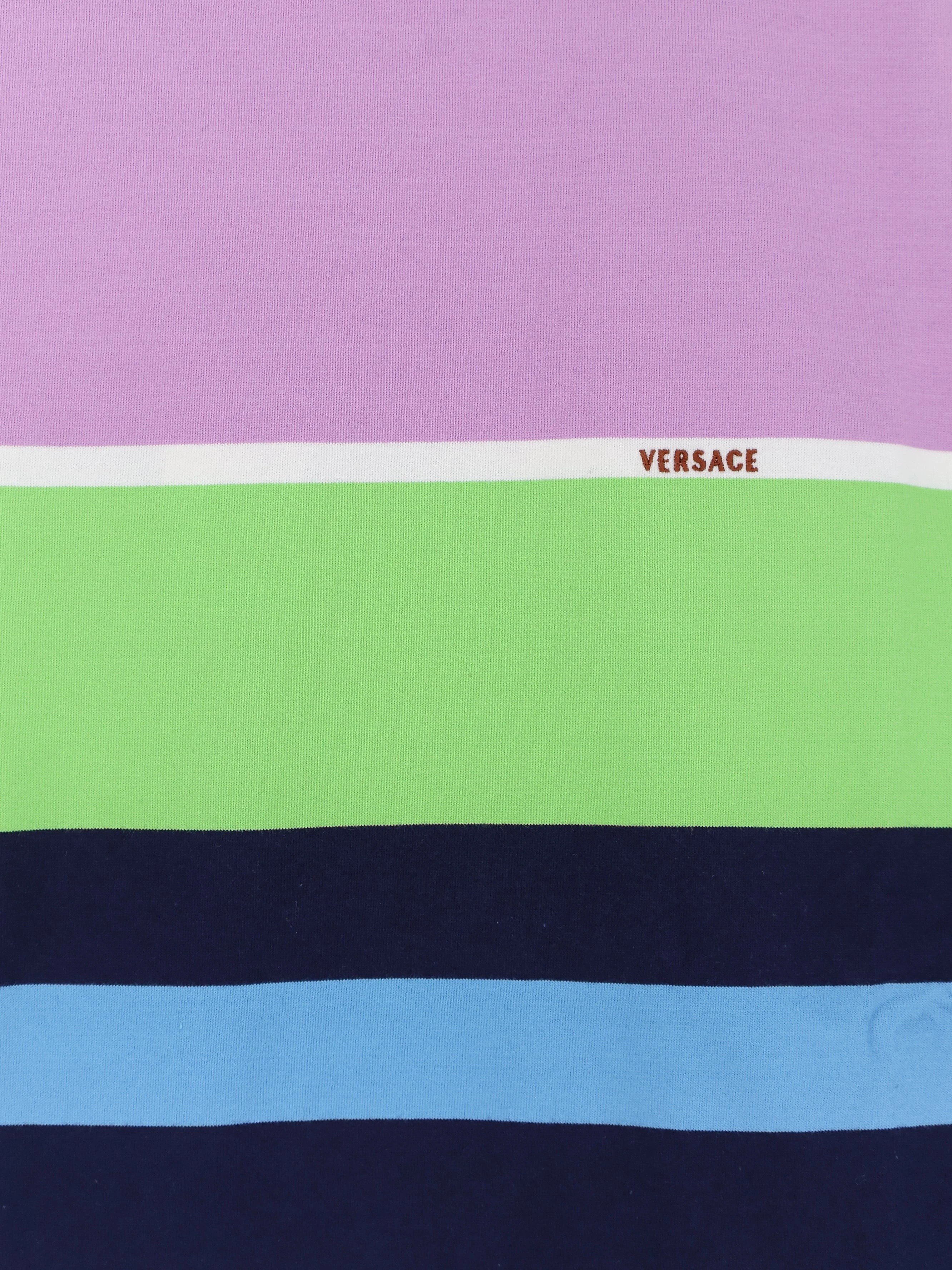 Multicolor stripes cotton sweatshirt.webp
