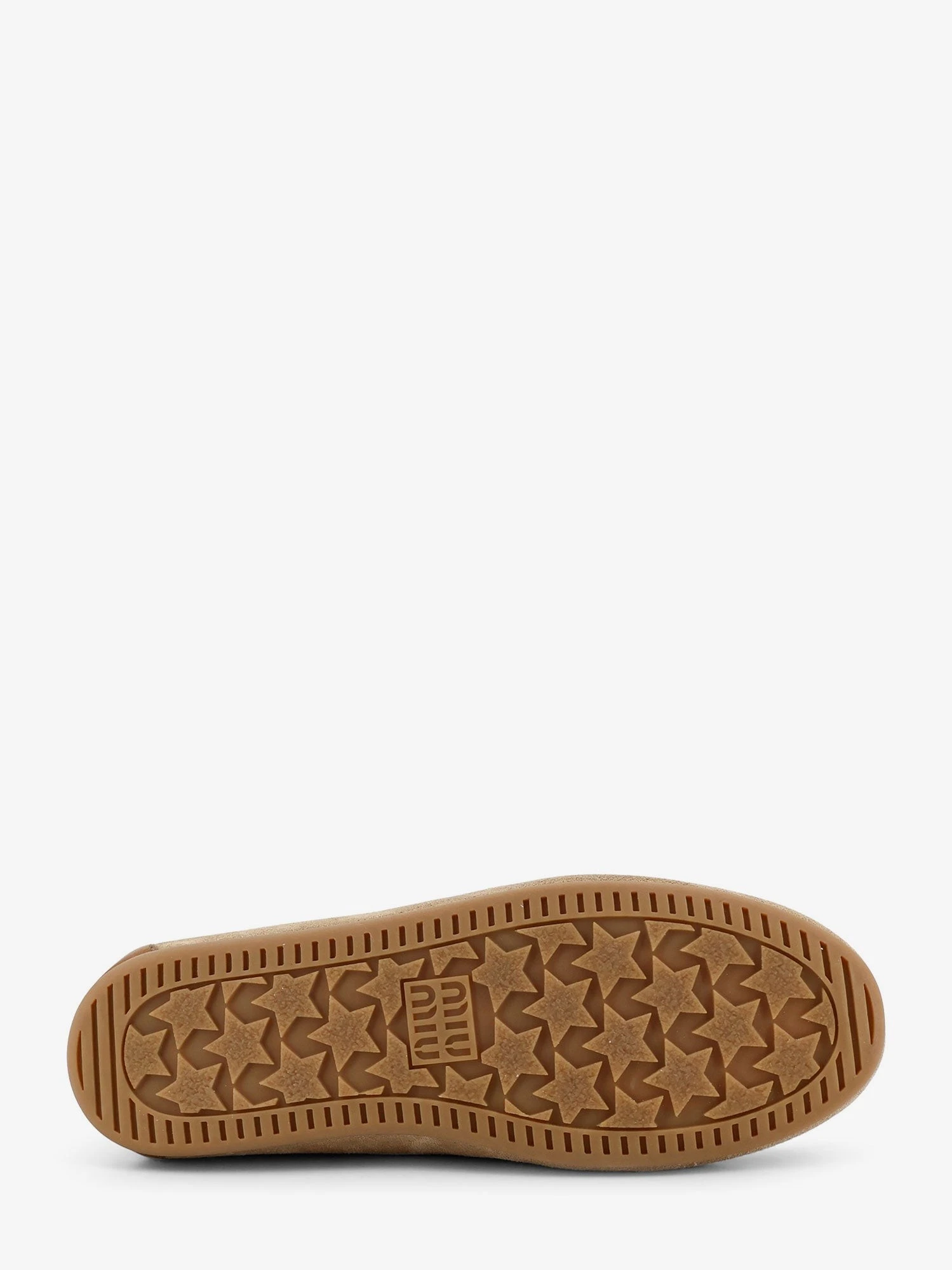 Suede loafer with leather inserts.webp