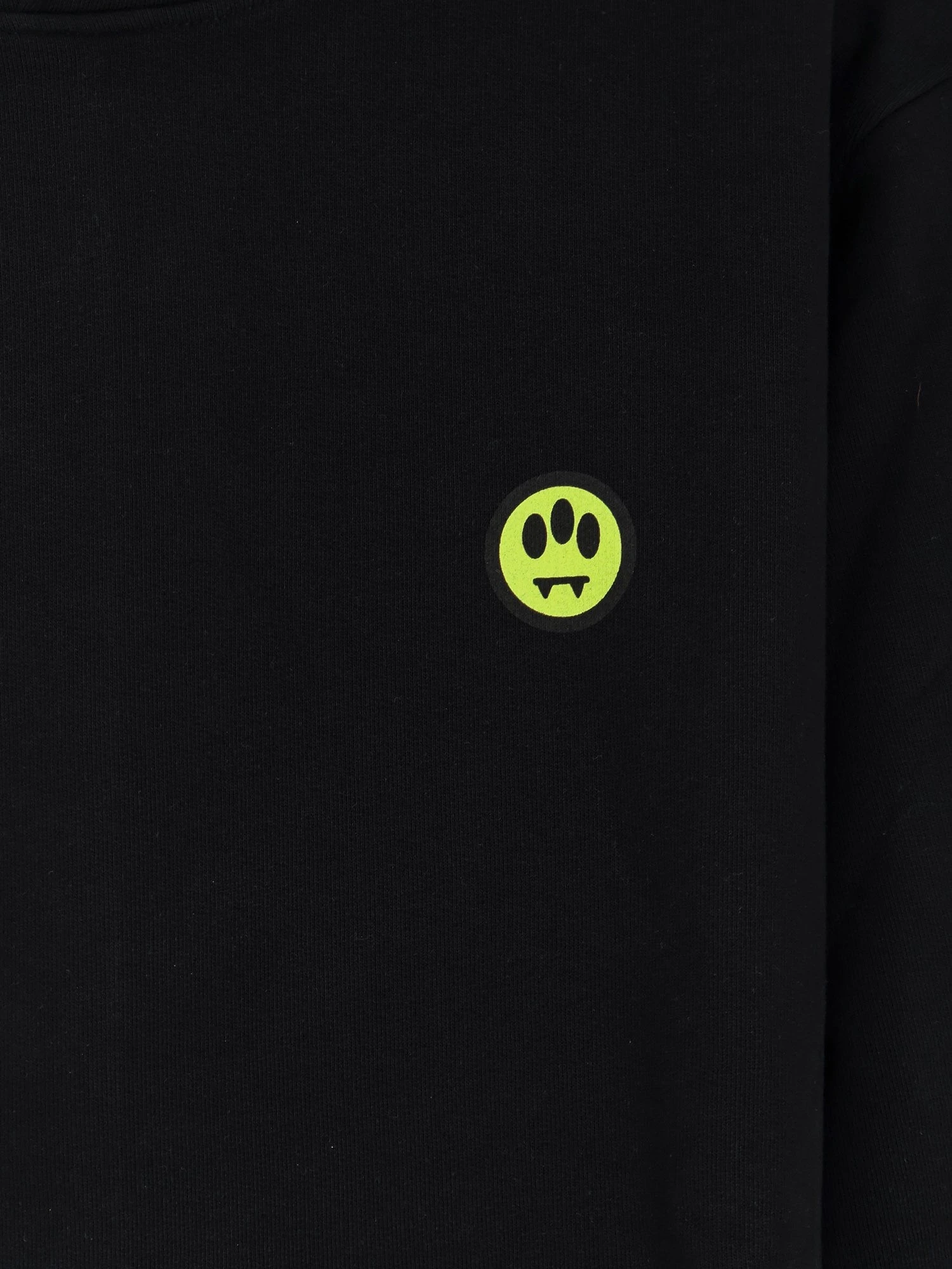 Cotton sweatshirt with iconic frontal logo.webp