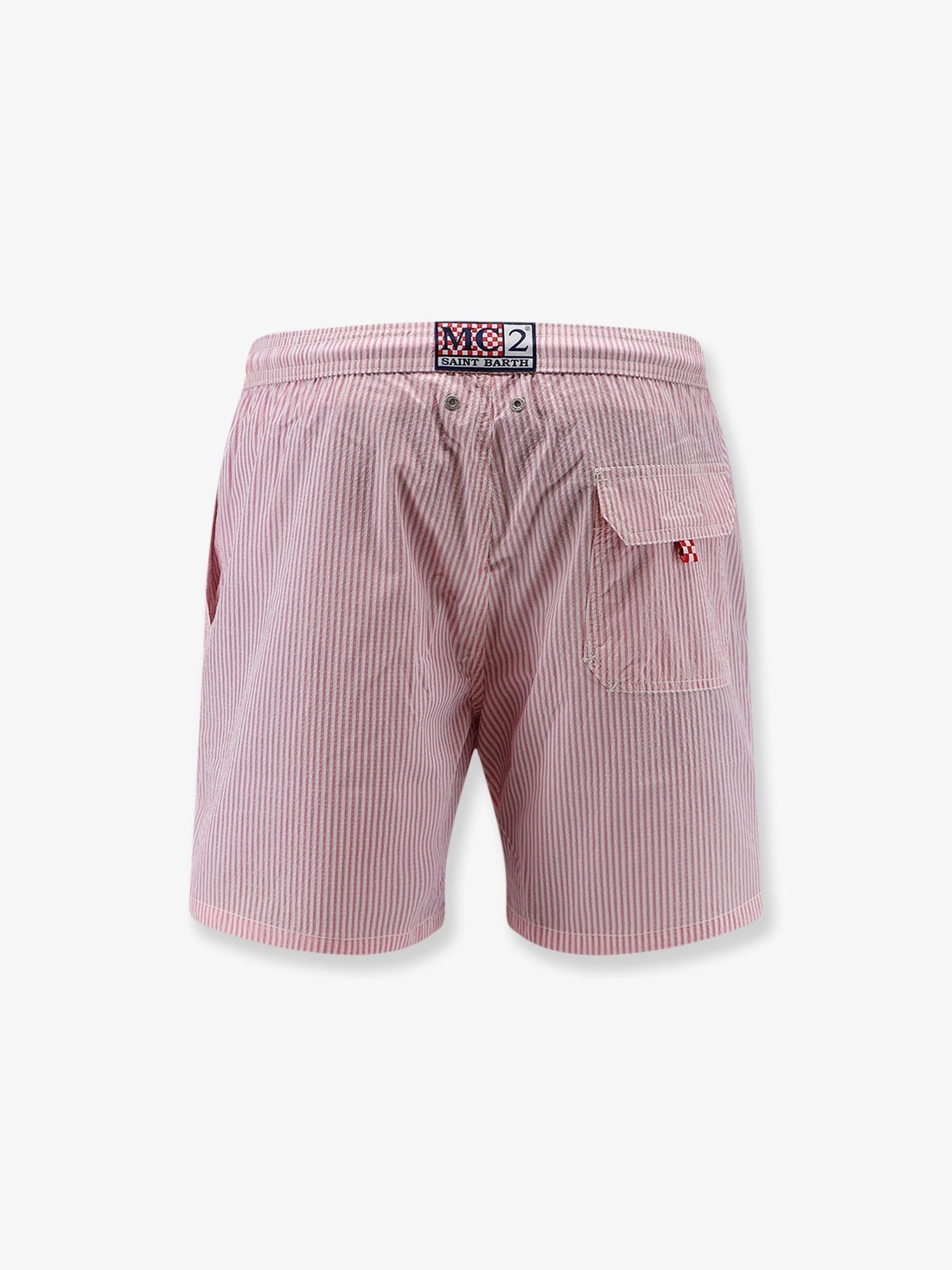 Patmos swim trunks with striped motif.webp