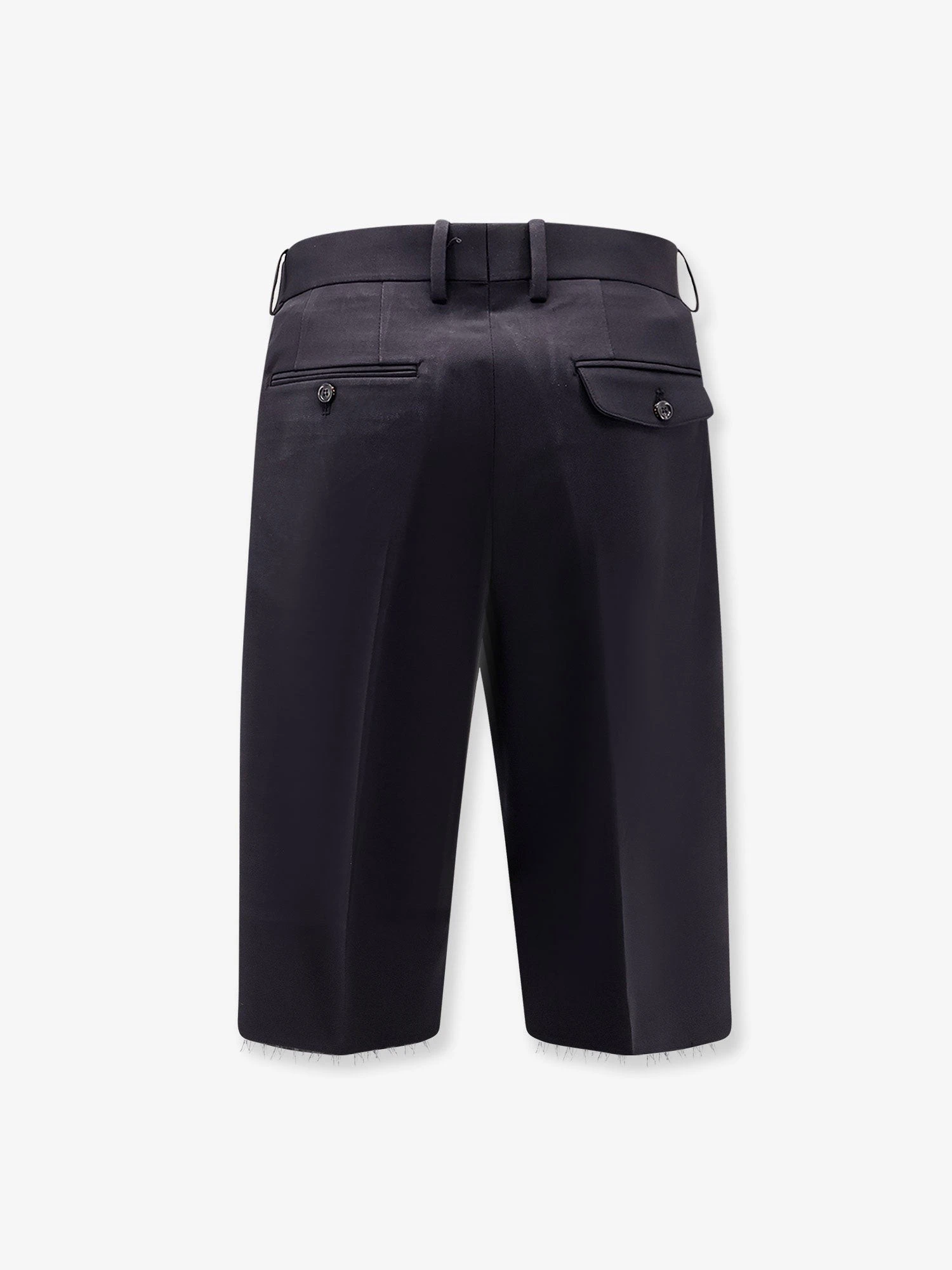 Wool blend bermuda shorts with frontale pinces.webp
