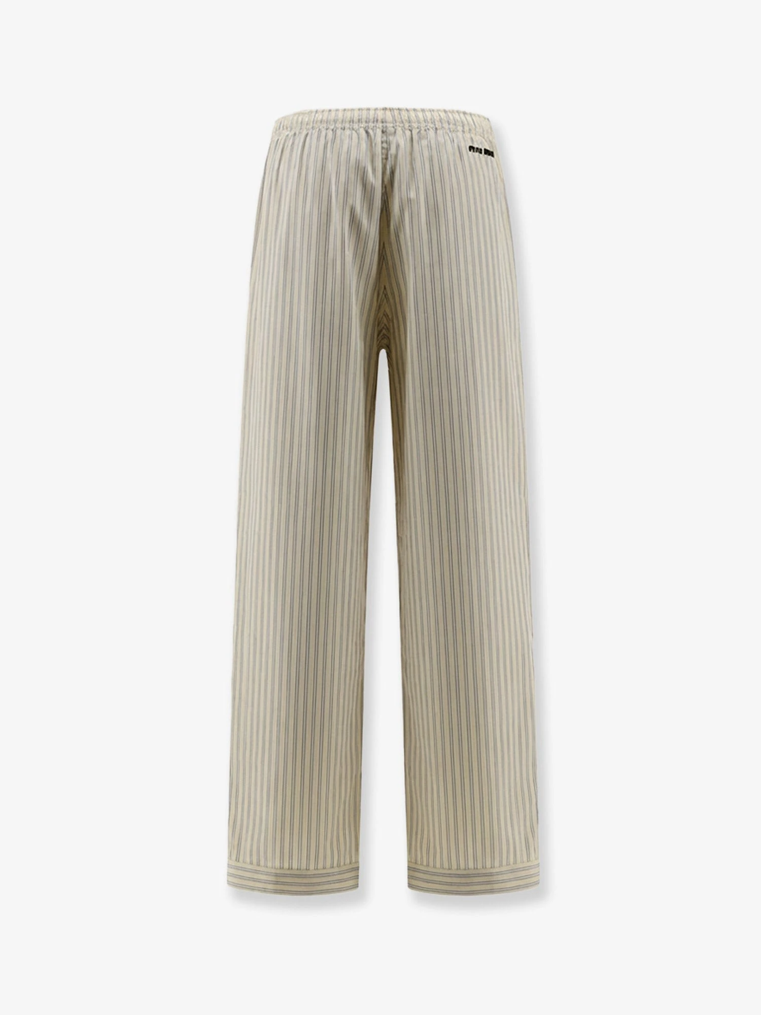 Striped cotton pajama pants.webp