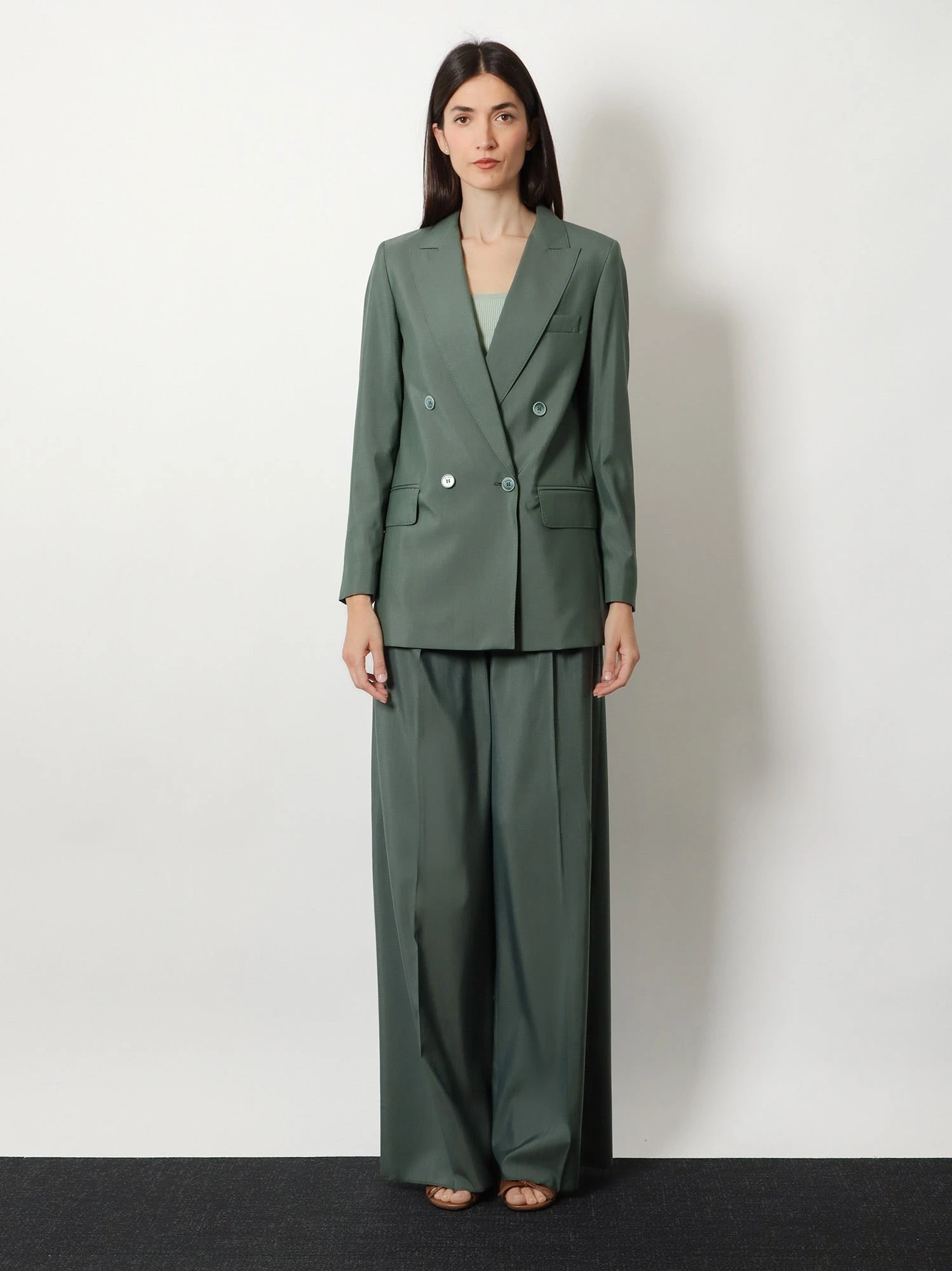 Mxmgiallo virgin wool and silk trousers.webp