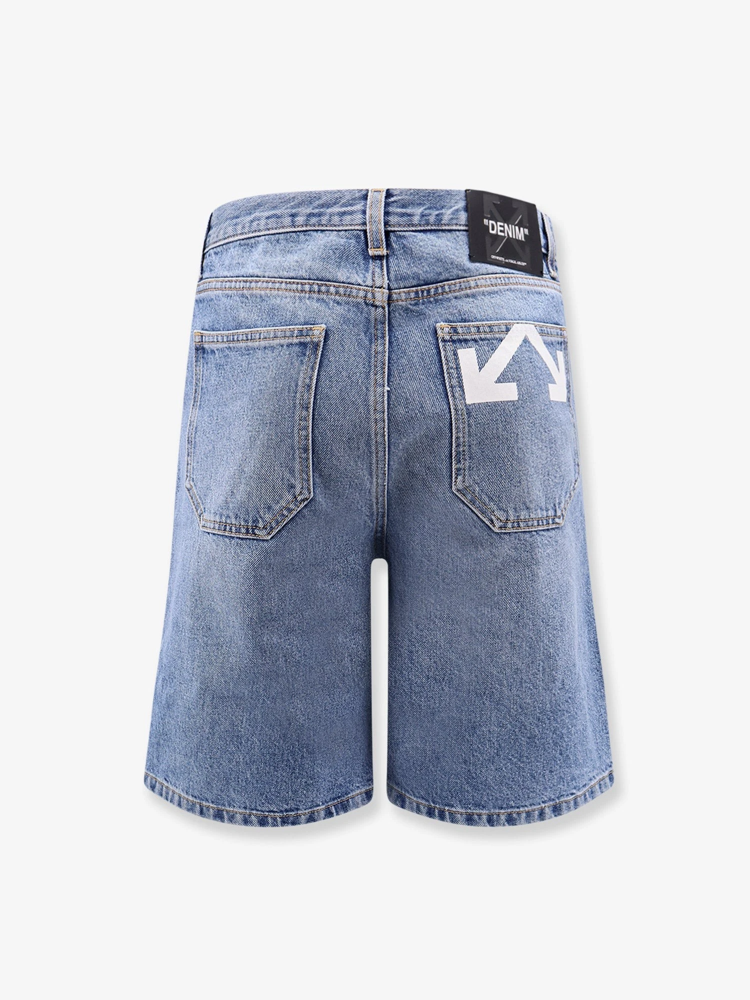 Half Arrow denim shorts.webp