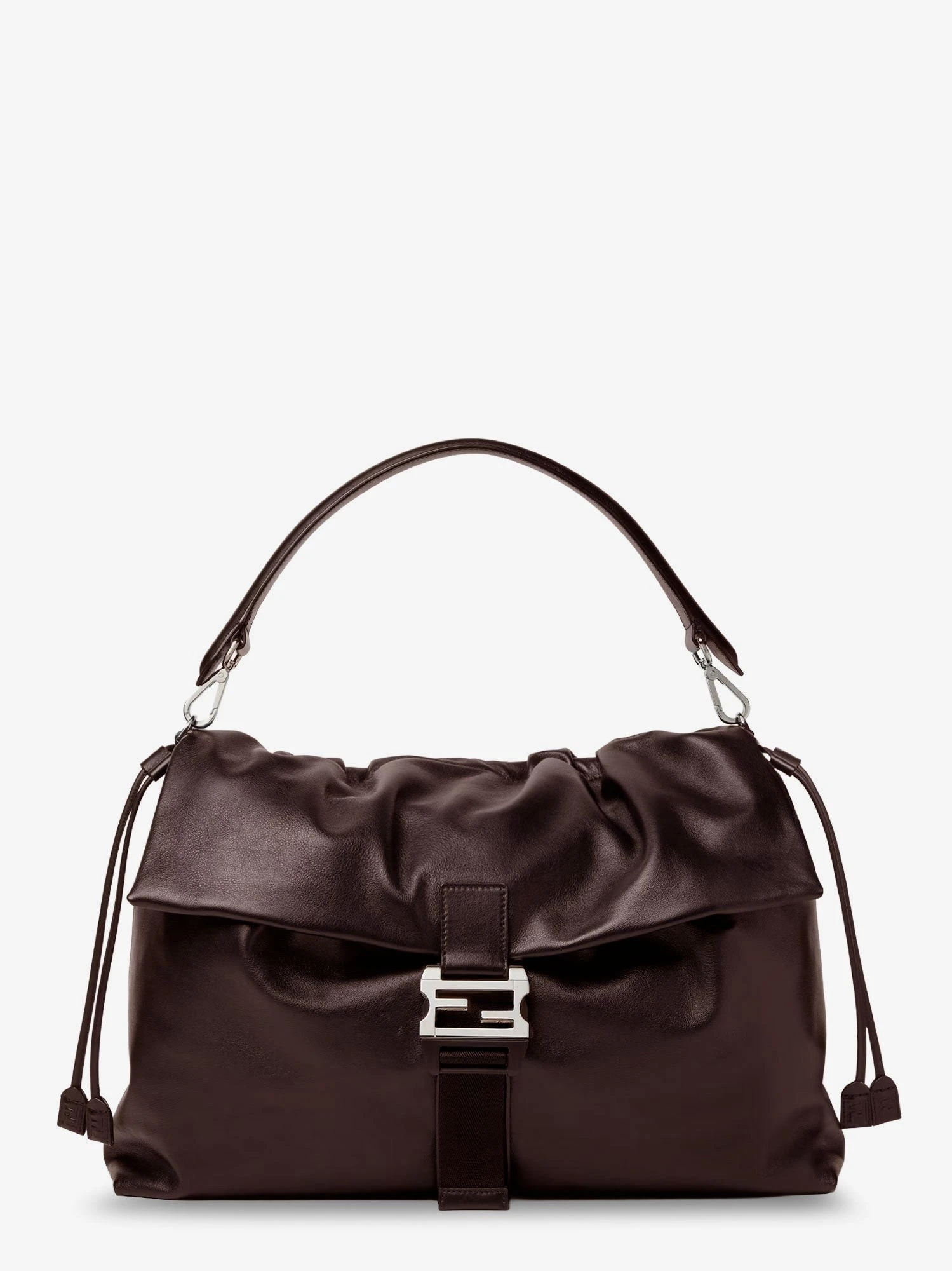 Fendi Flux Maxi Messenger leather shoulder bag.webp
