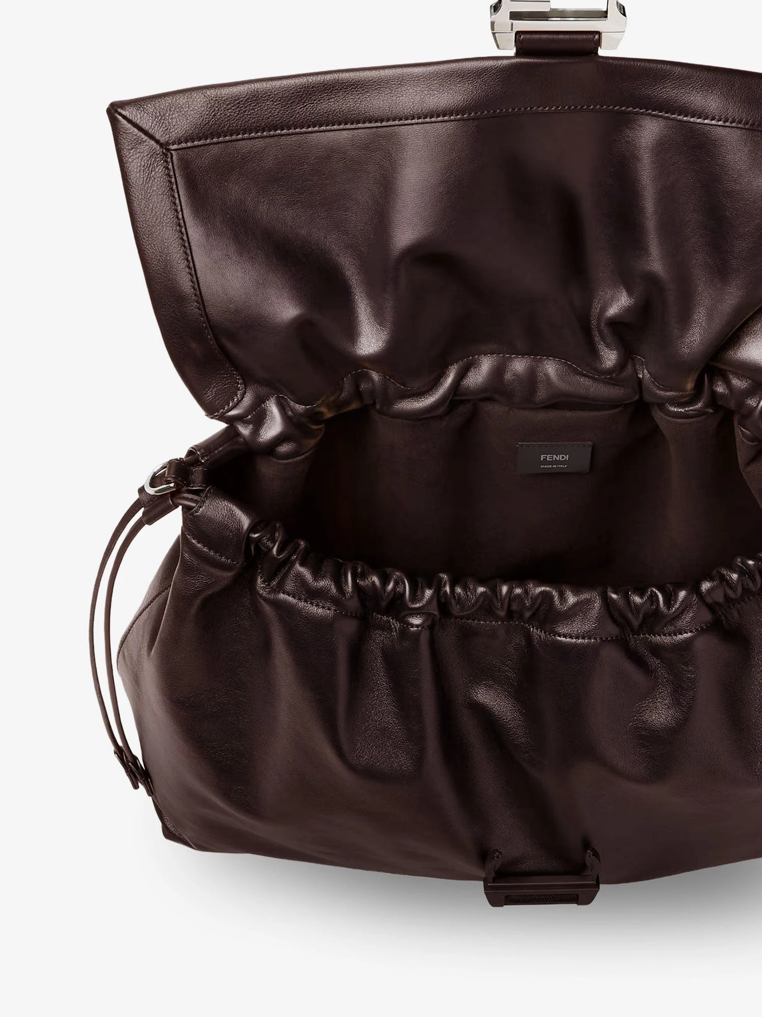 Fendi Flux Maxi Messenger leather shoulder bag.webp