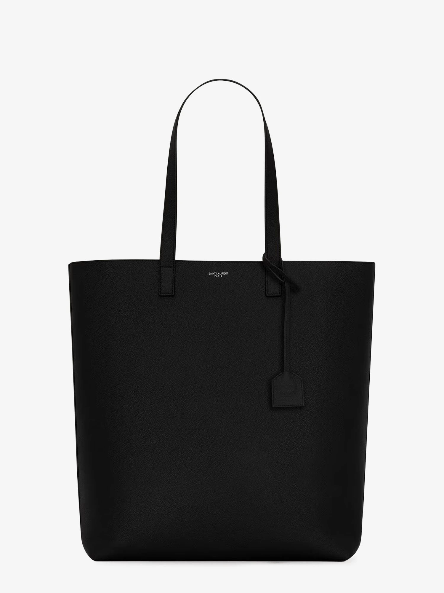North/South leather tote bag.webp