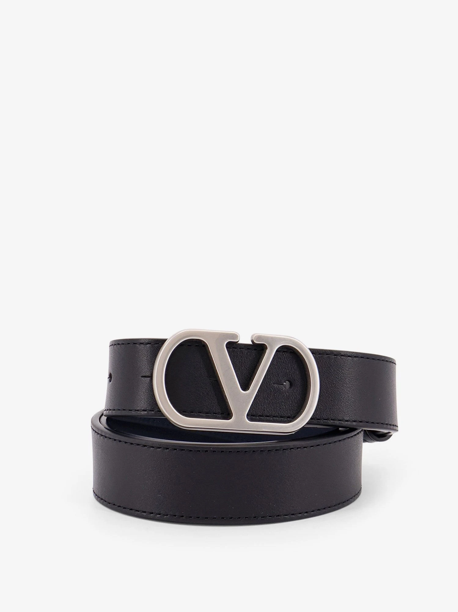 Vlogo leather reversible belt.webp