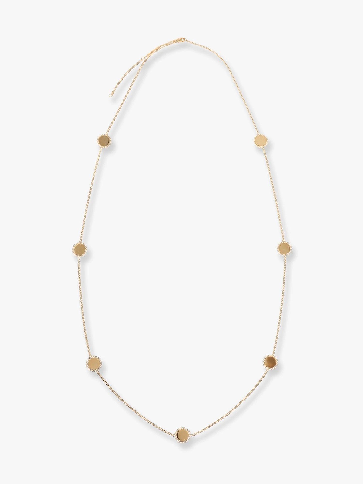 Medaille sautoir metal necklace.webp