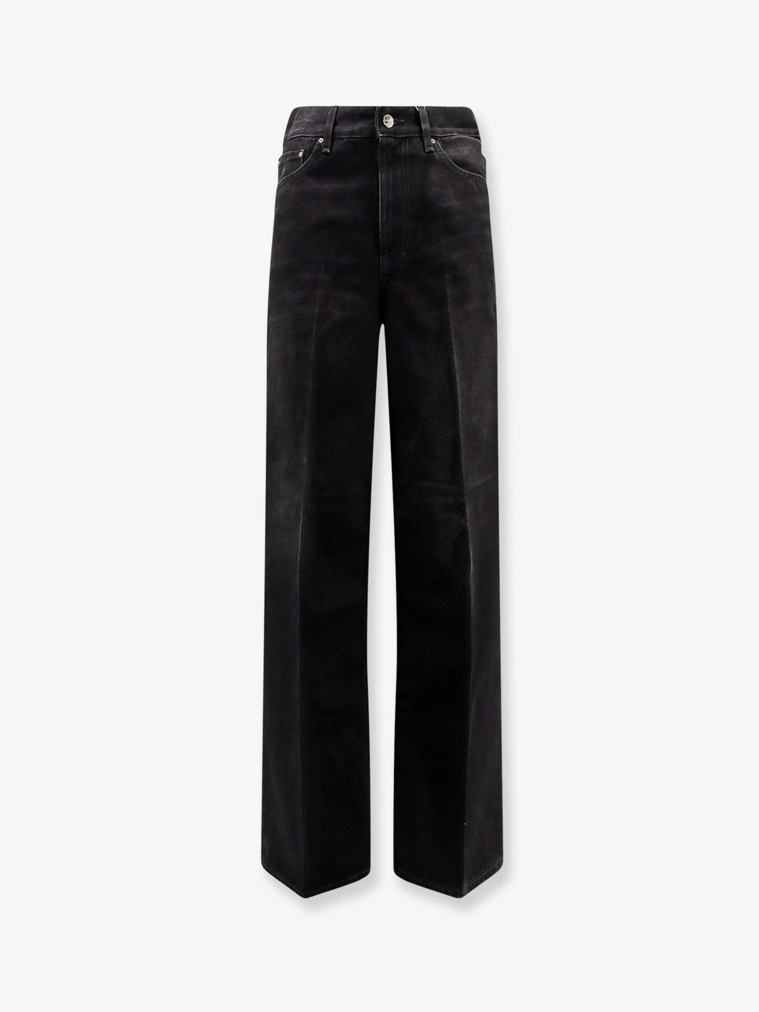 Black denim jeans.webp