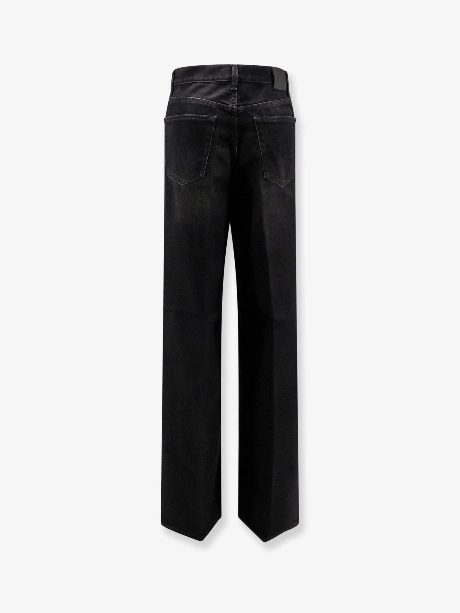 Black denim jeans.webp