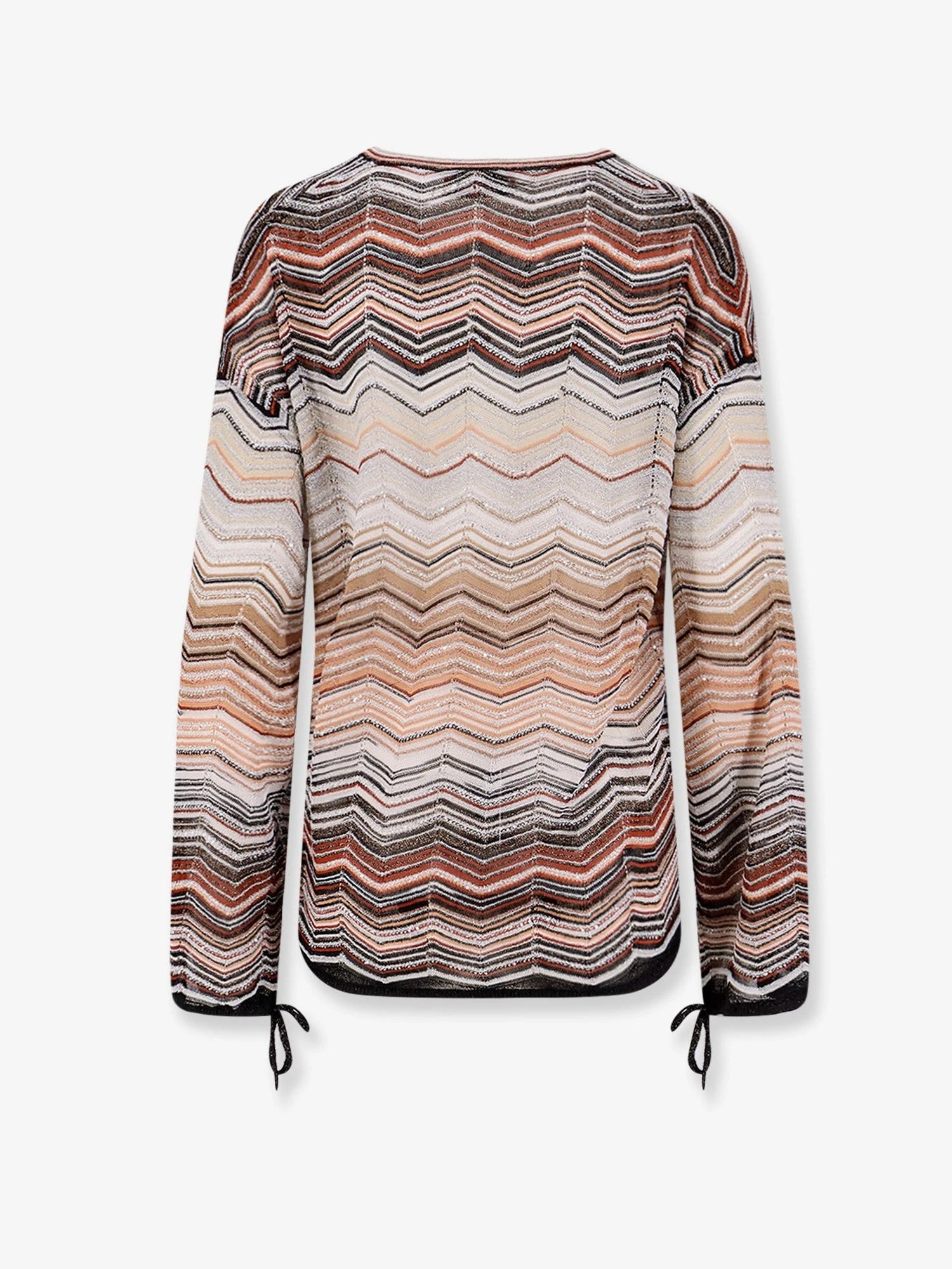 Multicolor viscose and metallic fiber sweater.webp