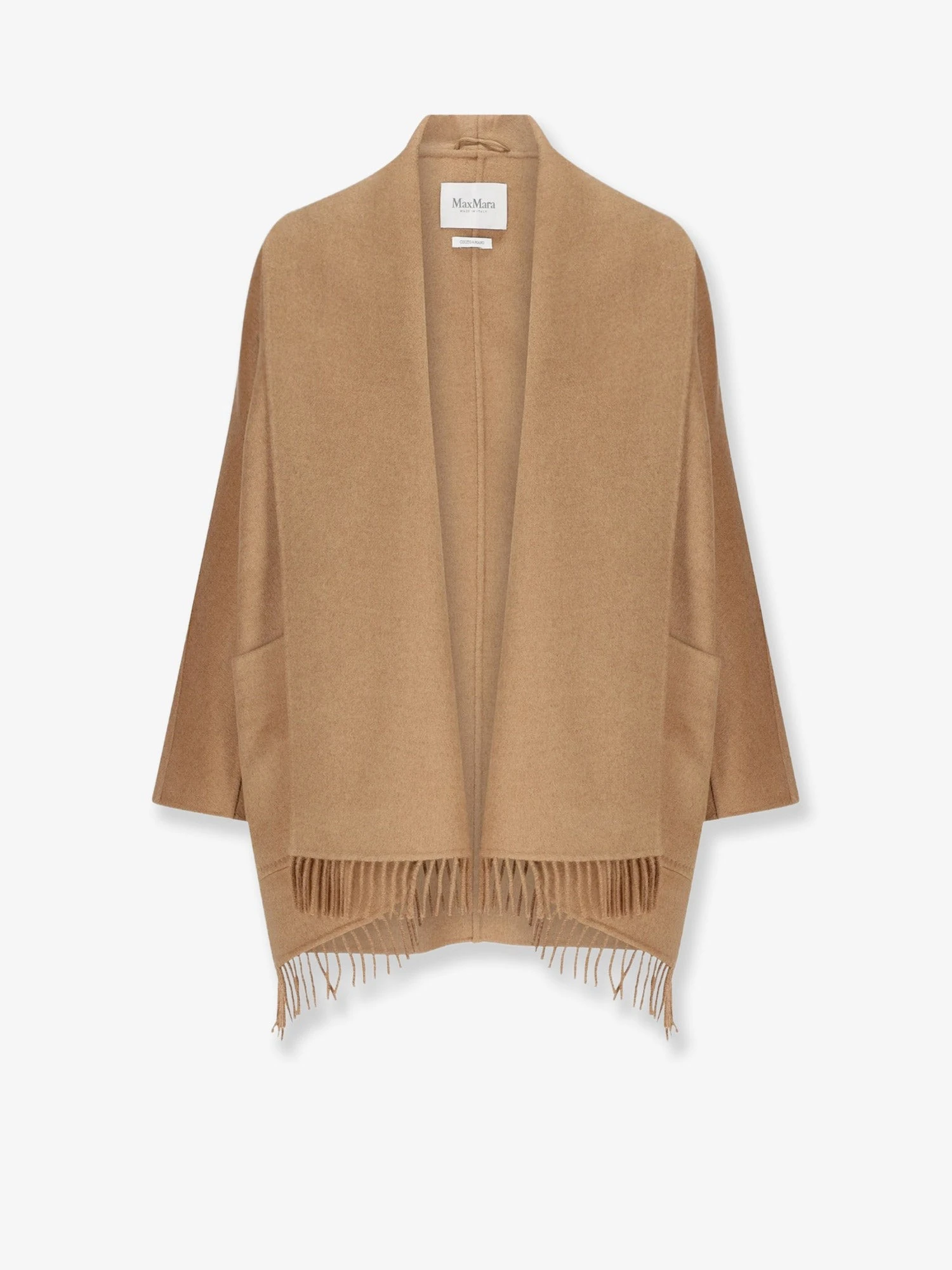 Mxmabilita short camel coat.webp