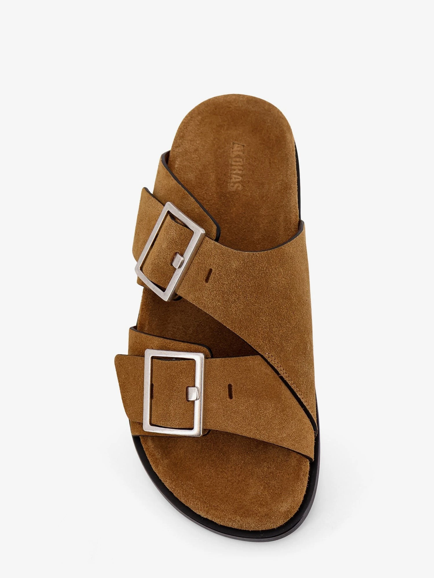 Alba suede sandals.webp
