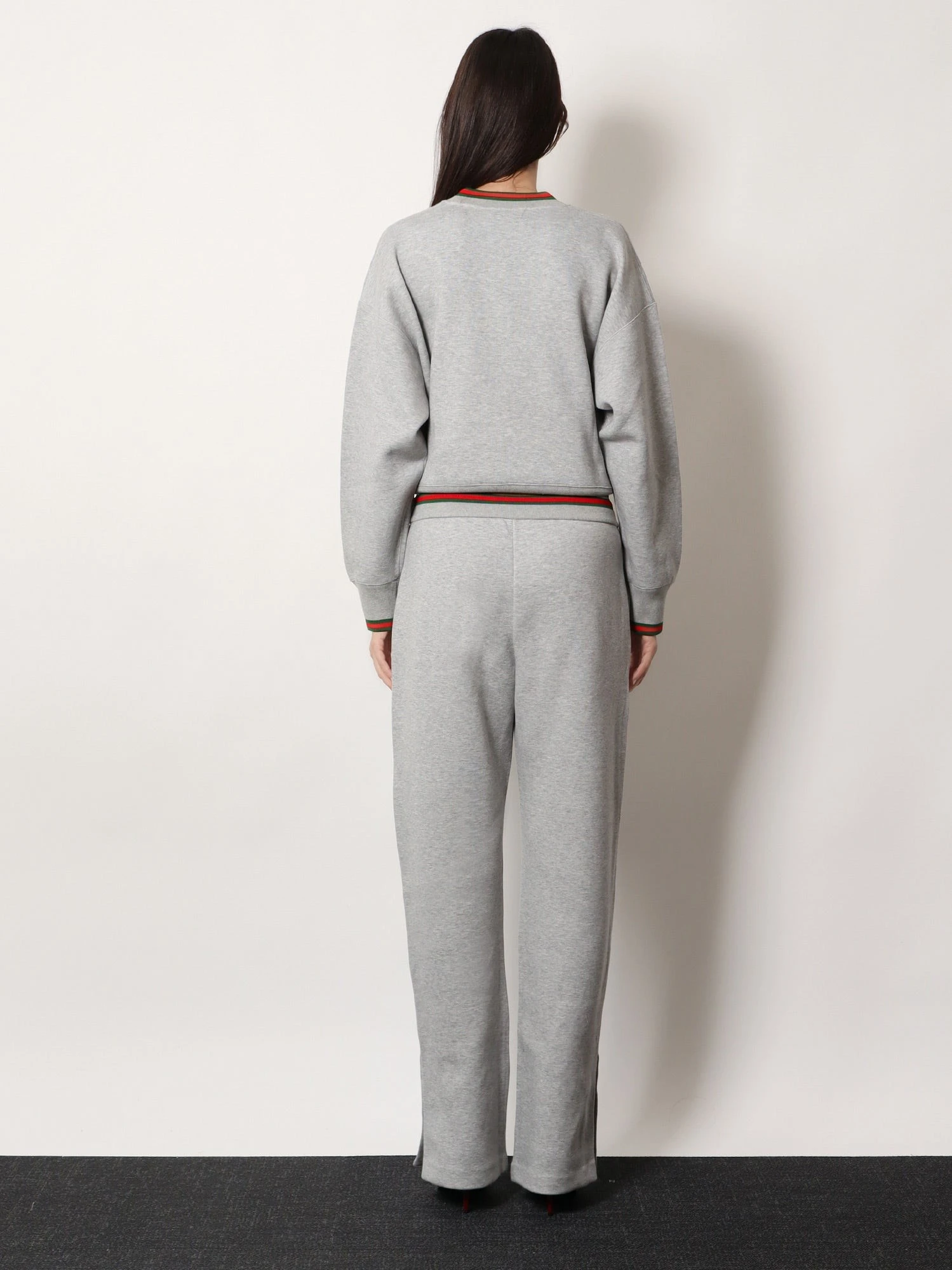 Cotton blend trouser with Web detail.webp