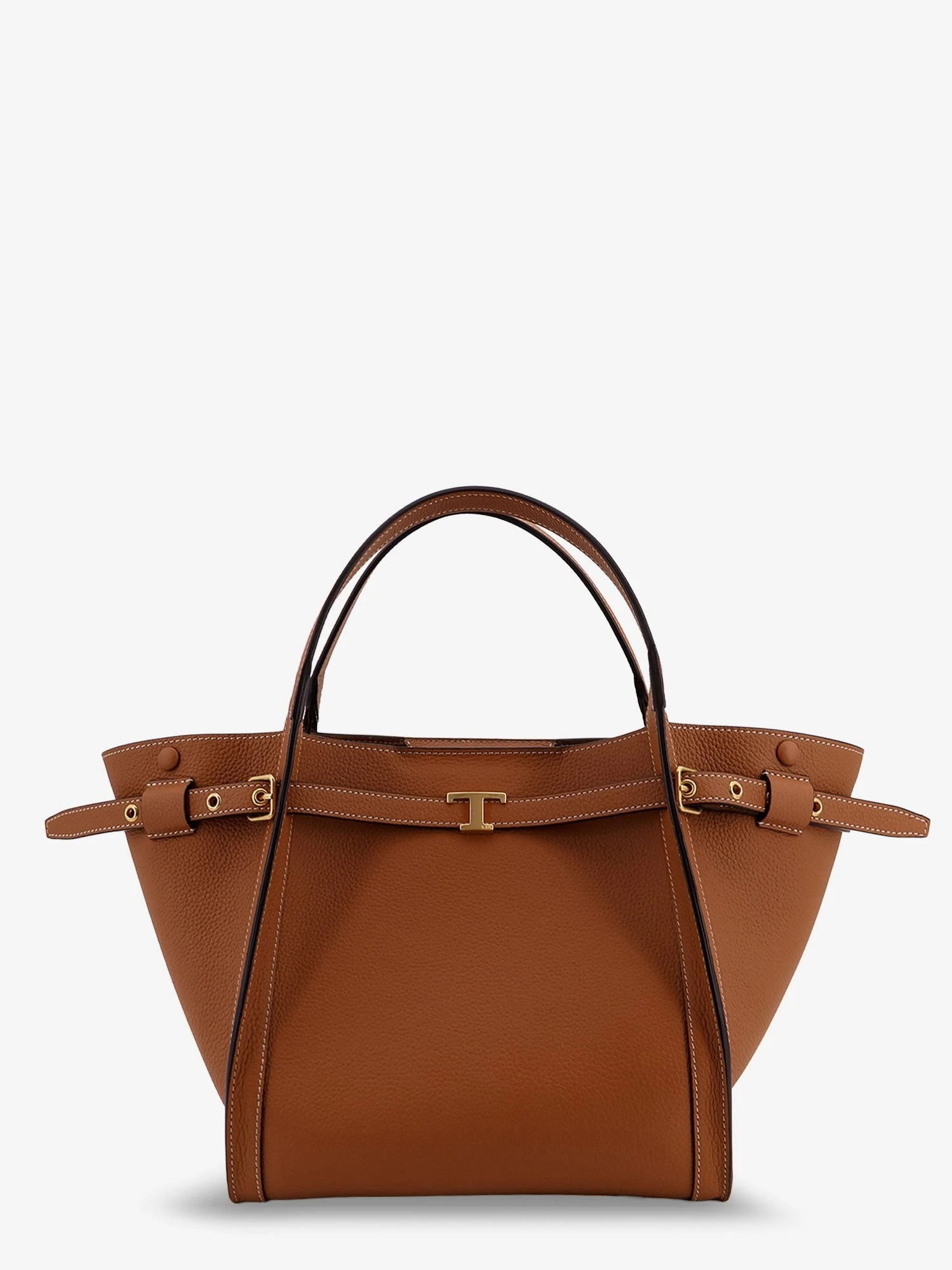 Hammered leather shopping bag.webp