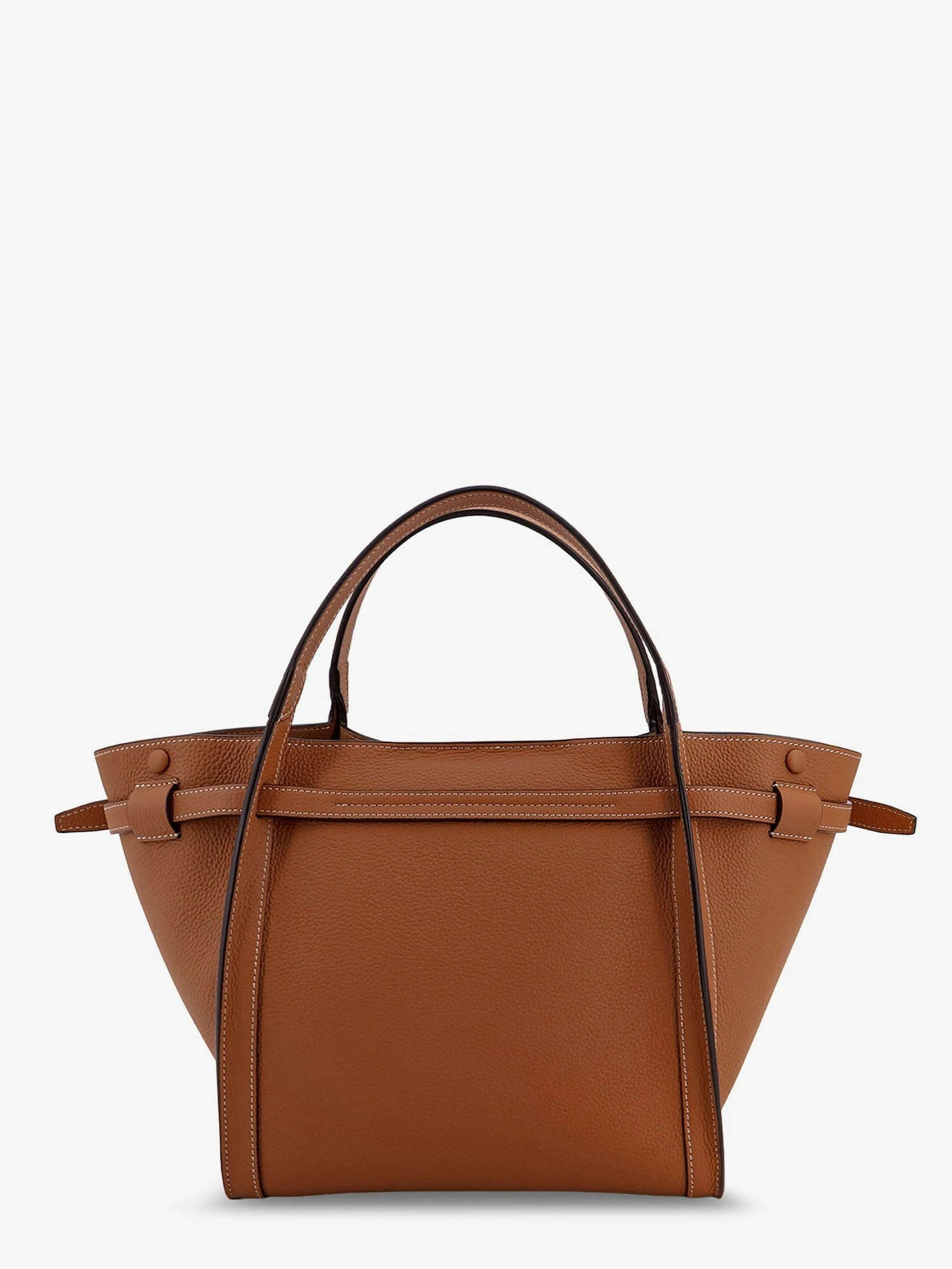 Hammered leather shopping bag.webp
