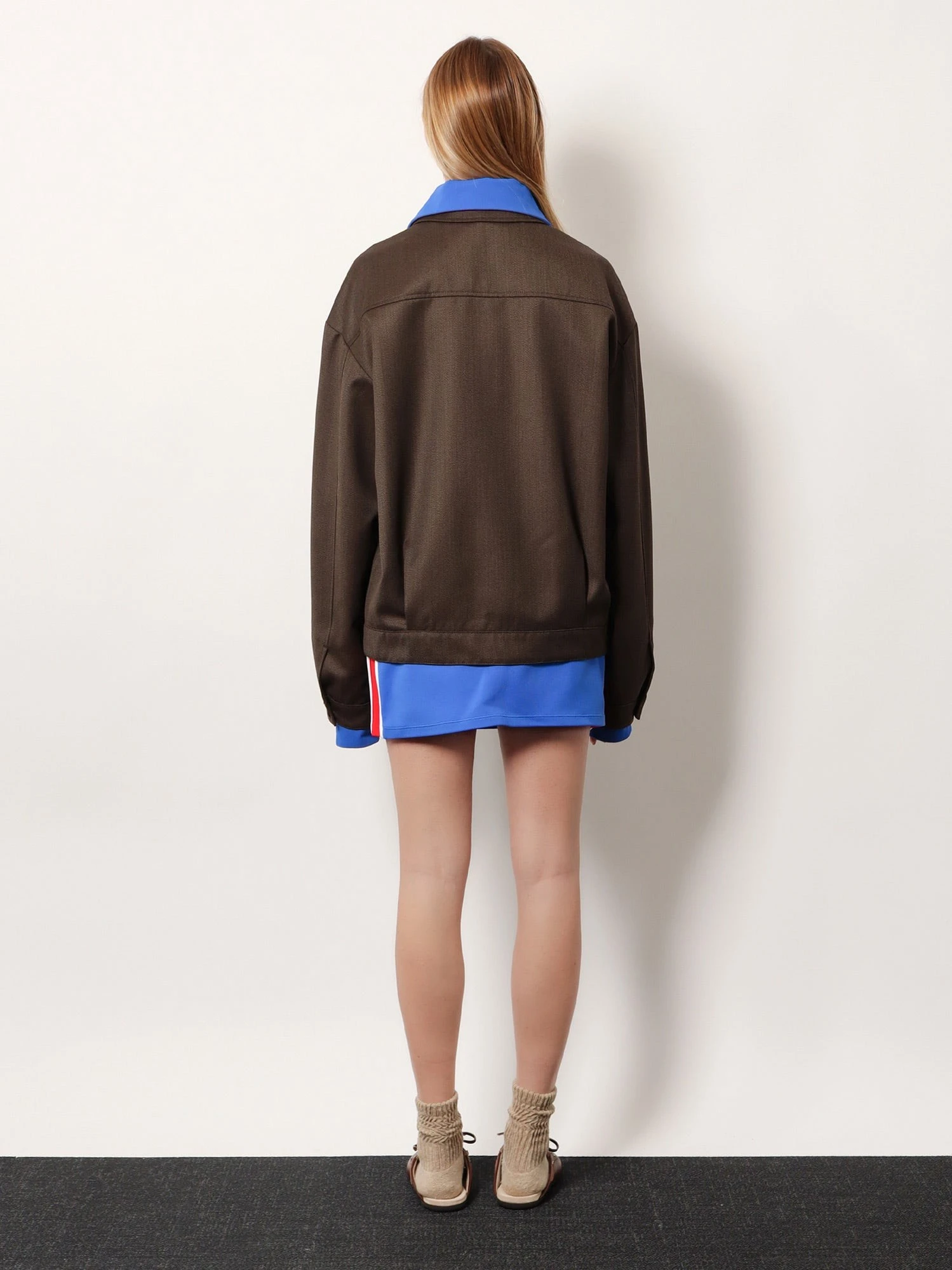 Virgin wool jacket with Logo detail.webp