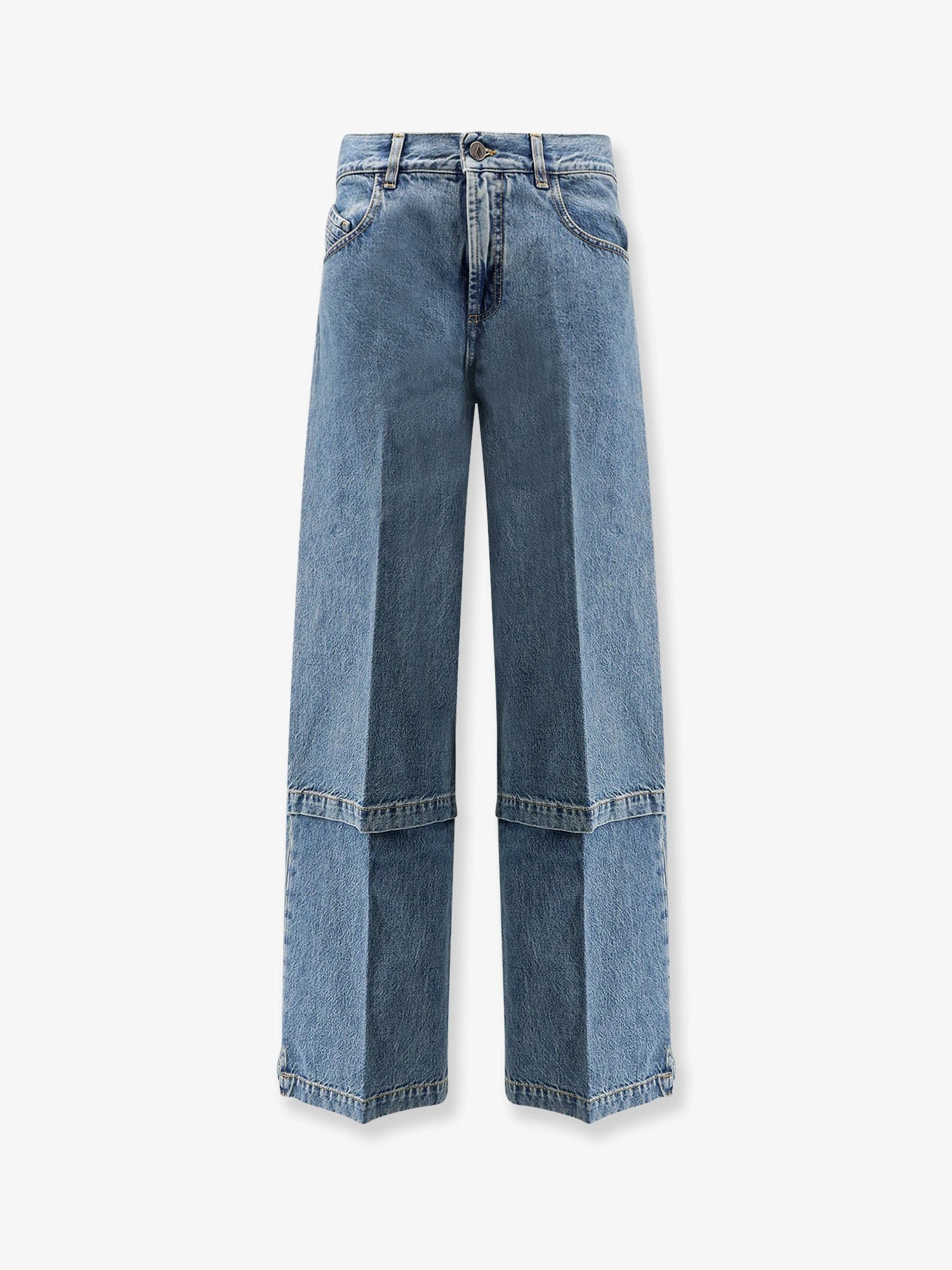 Jeans with Logo embroidery.webp