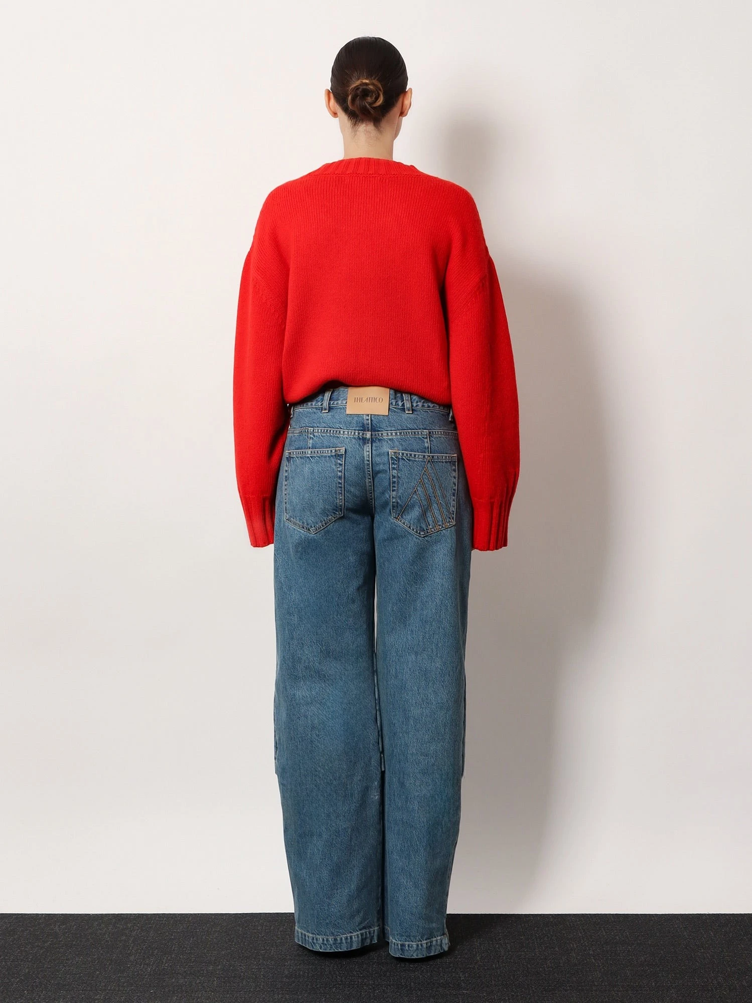 Jeans with Logo embroidery.webp