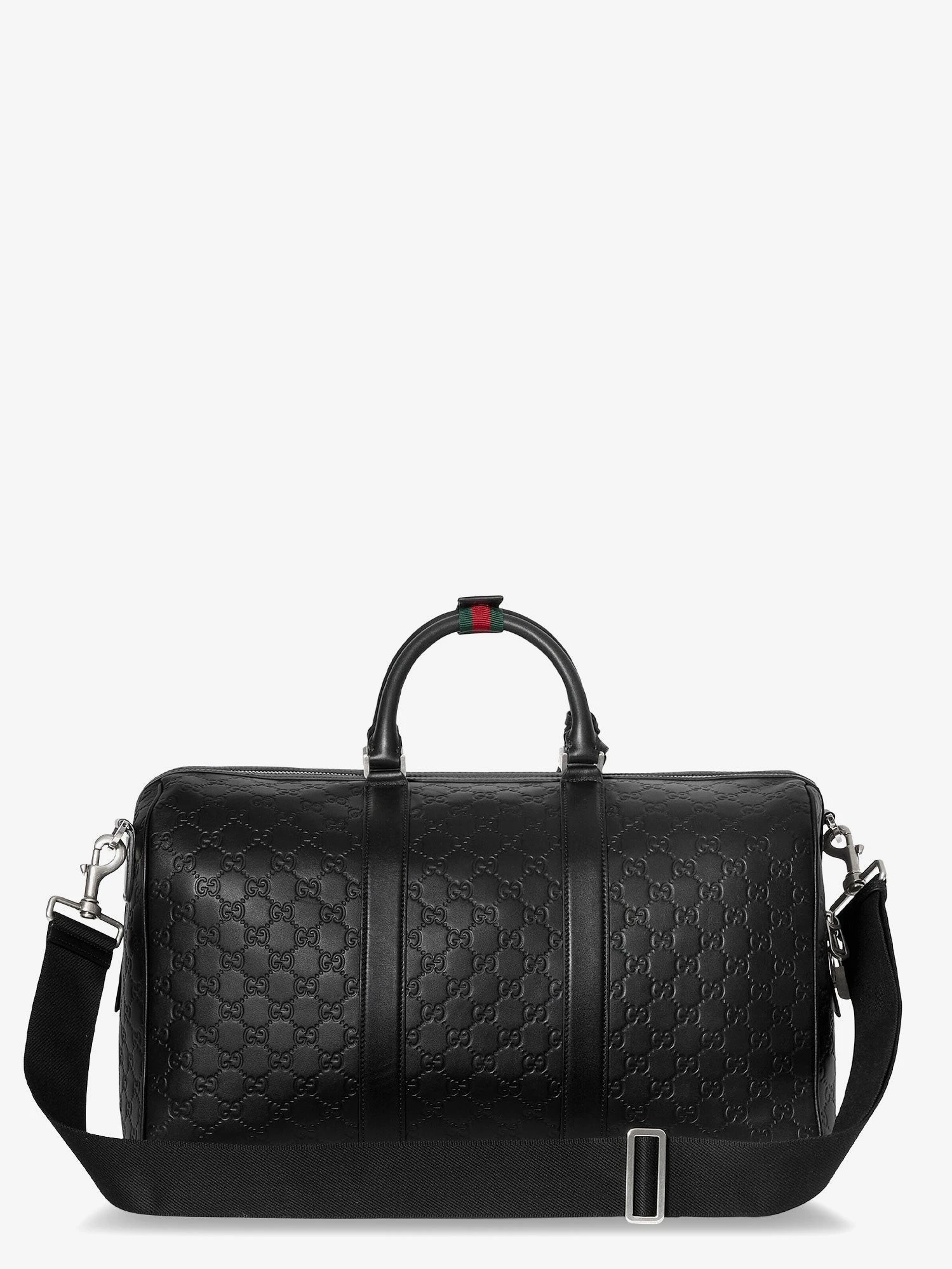 Coated canvas GG Emblem travel bag with GG motif.webp