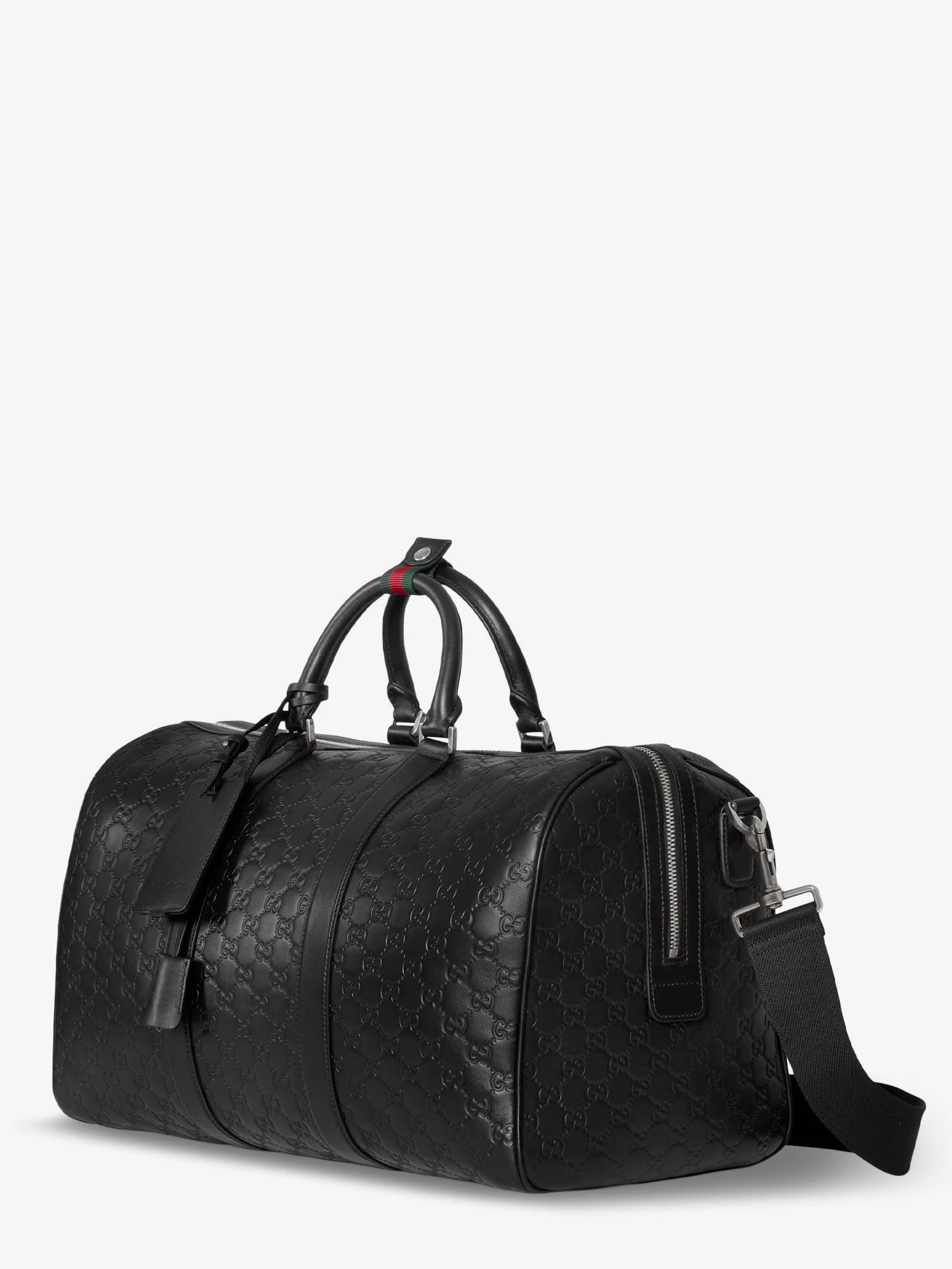 Coated canvas GG Emblem travel bag with GG motif.webp