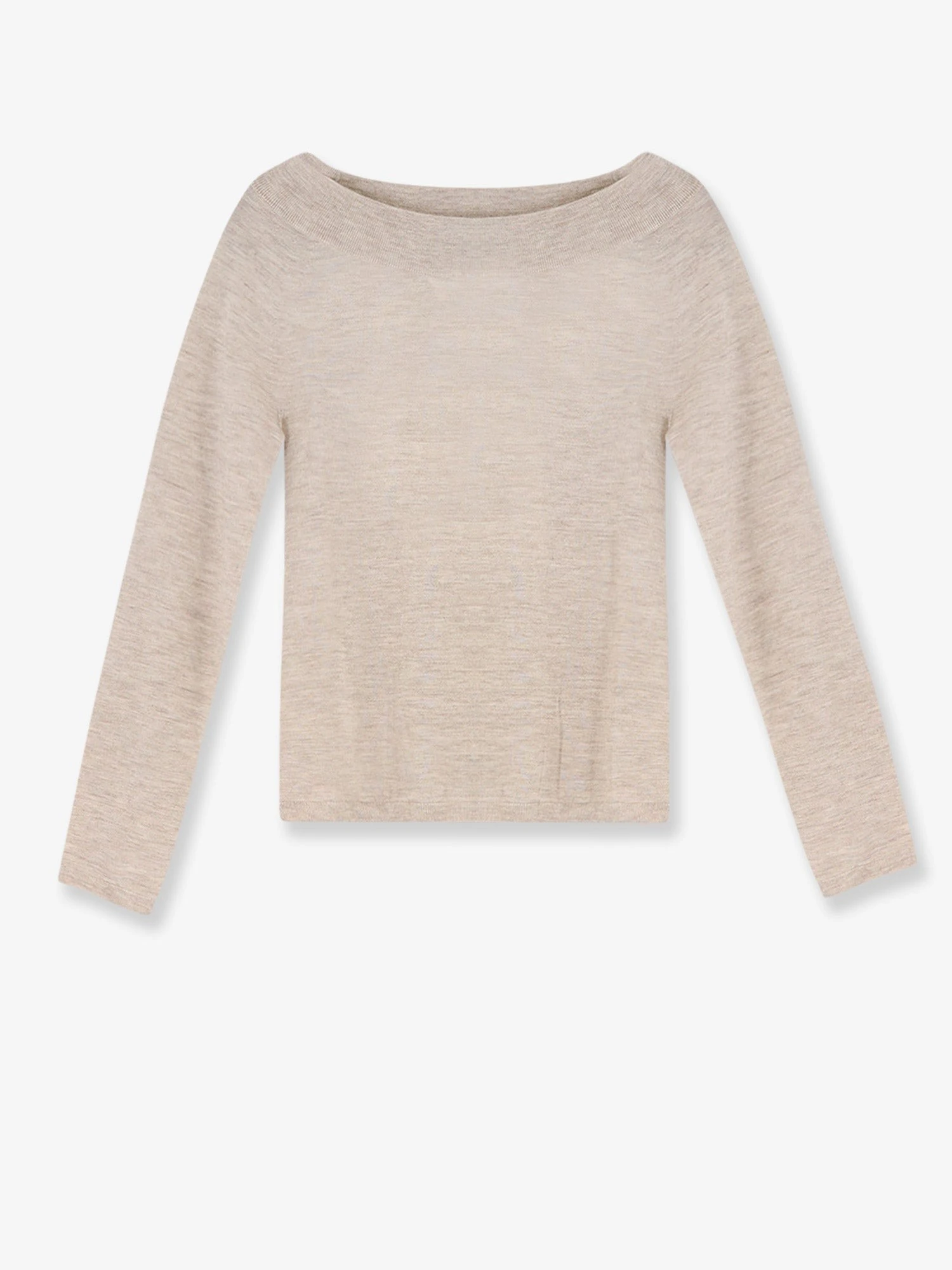 Faretra cashmere sweater with matching removable band.webp