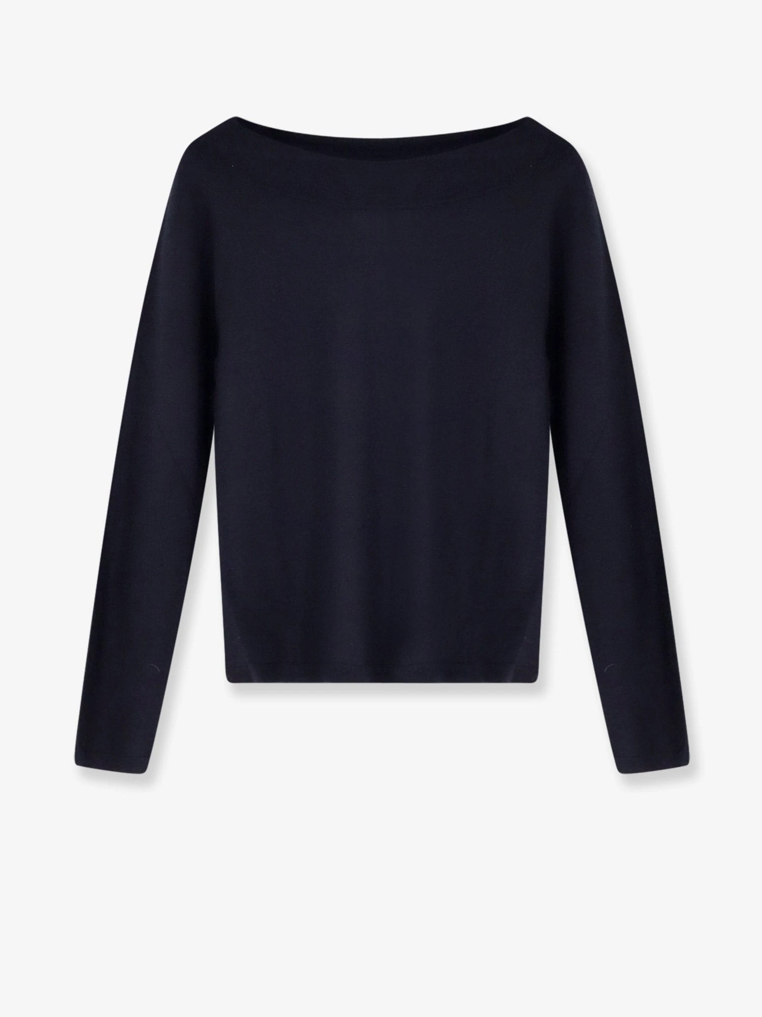 Faretra cashmere sweater with matching removable band.webp