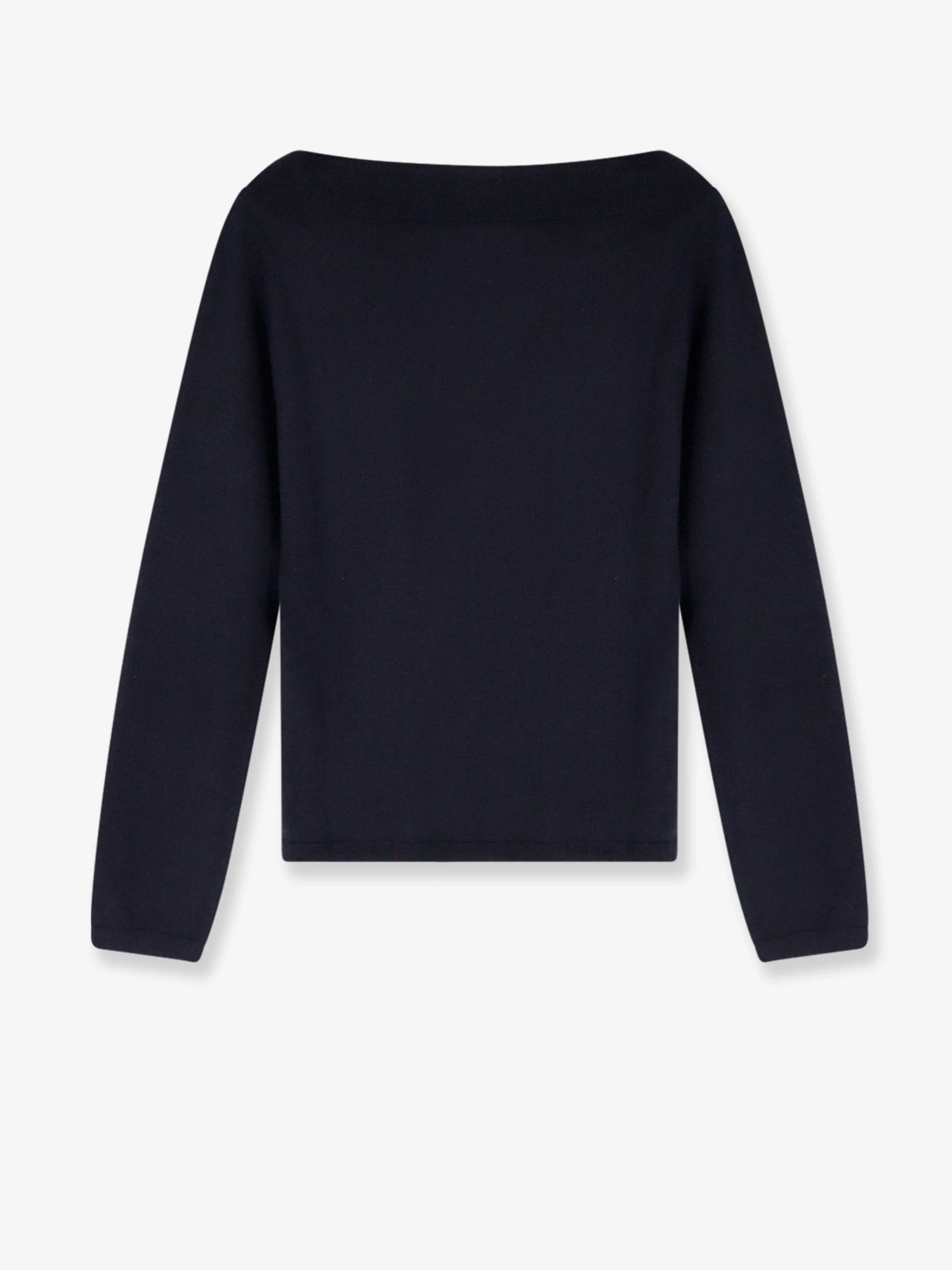 Faretra cashmere sweater with matching removable band.webp
