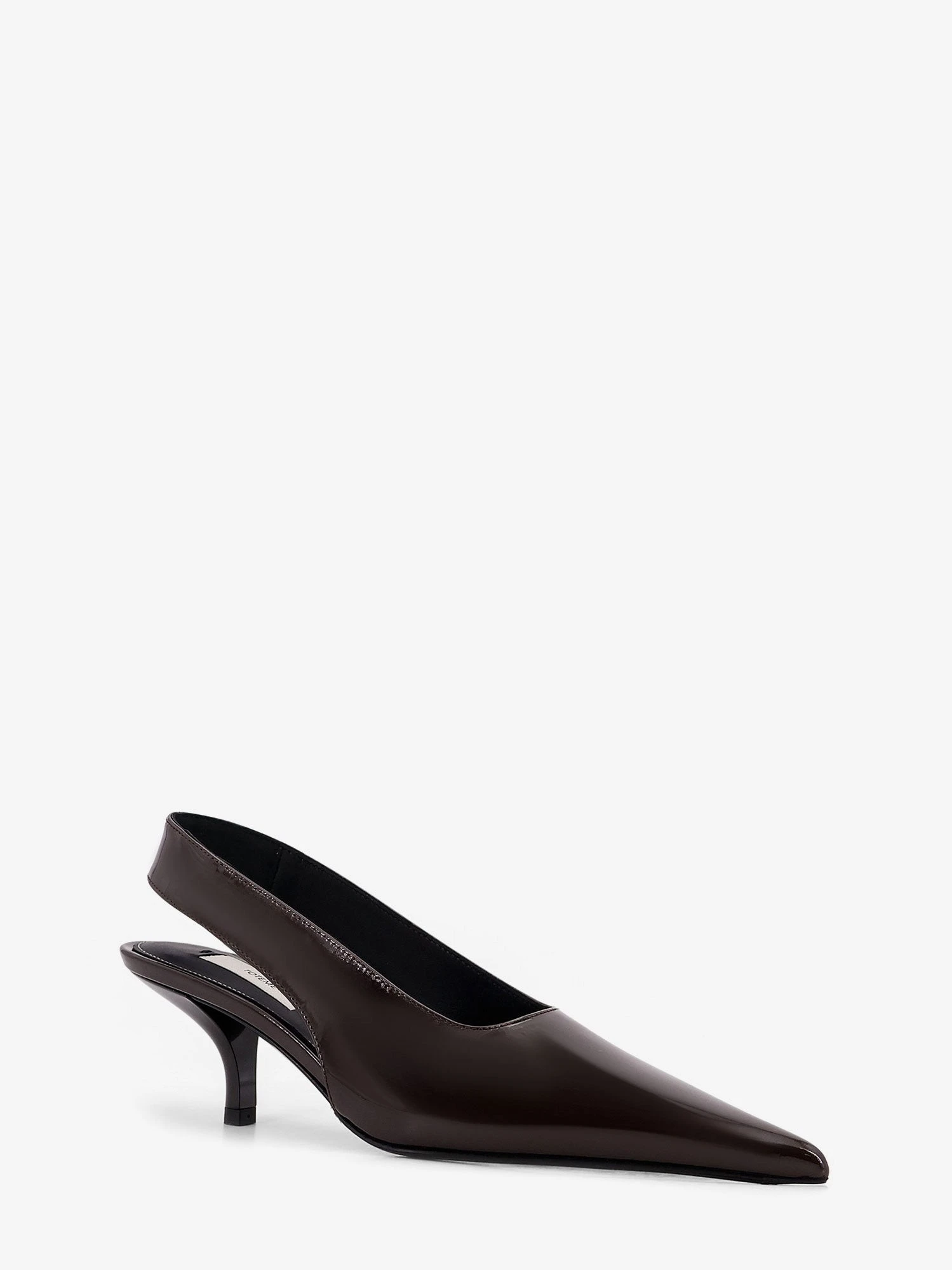 Patent leather slingback pumps.webp