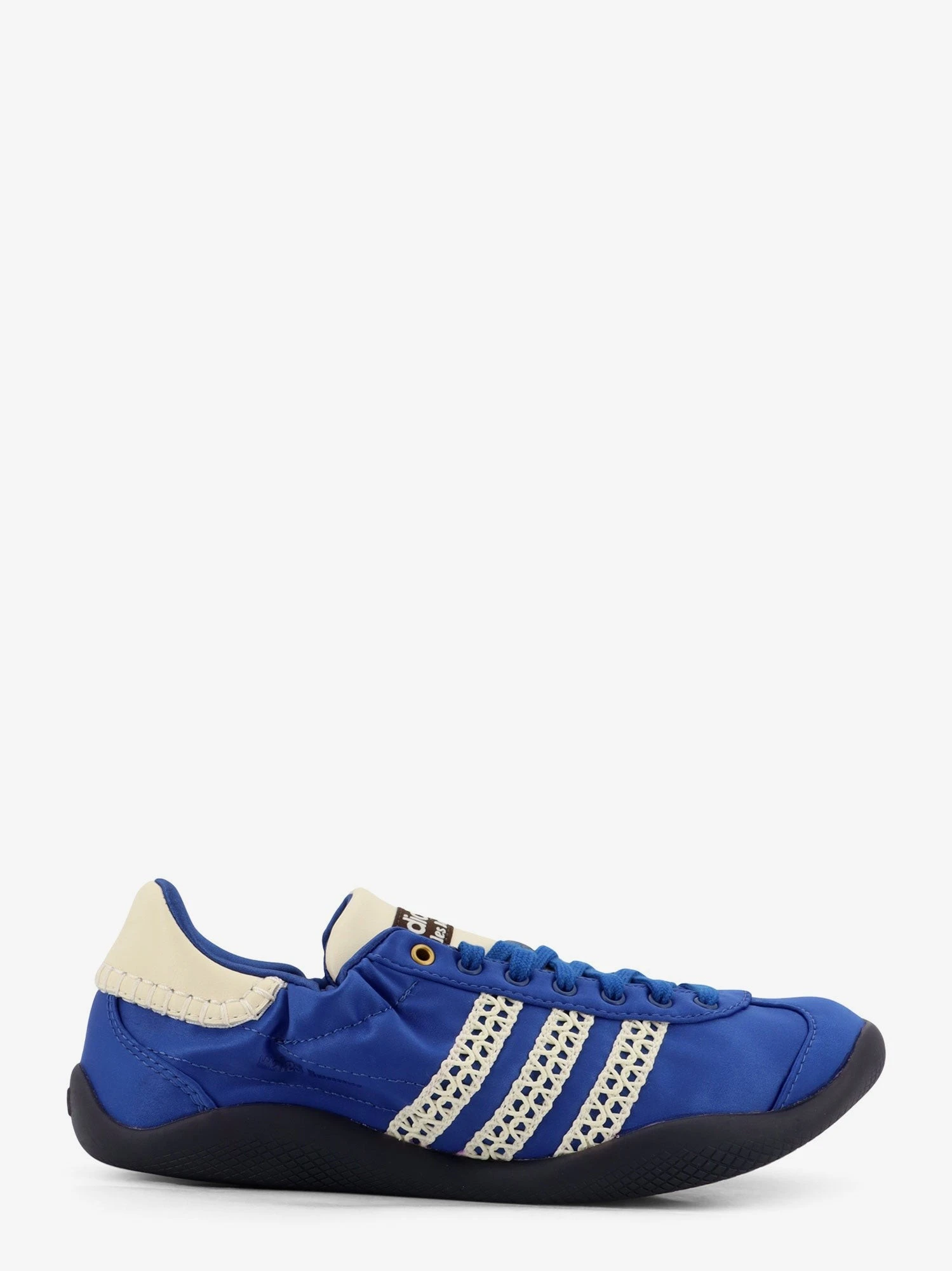 Satin sneakers with iconic side bands.webp