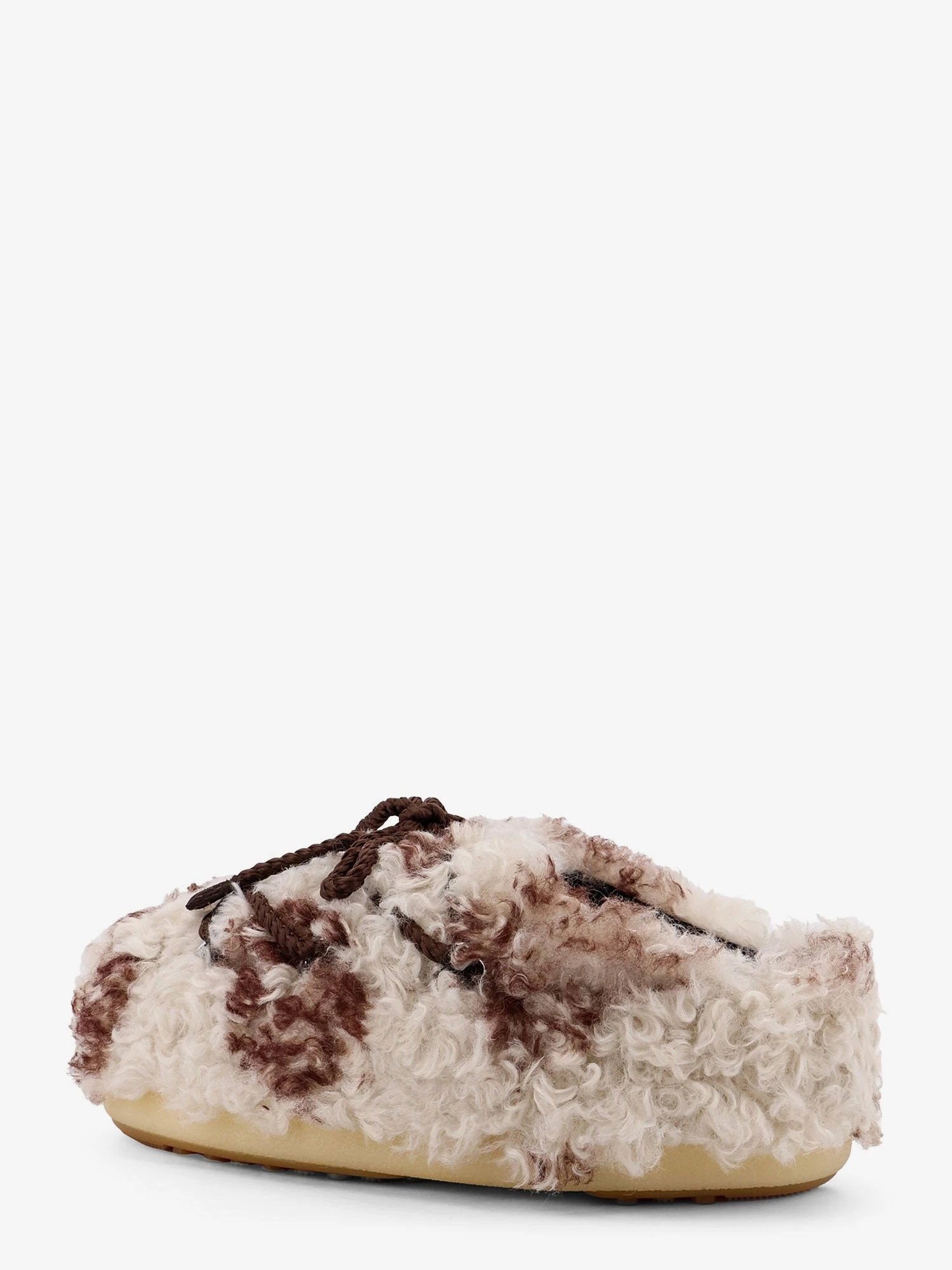 Low faux fur sandals.webp