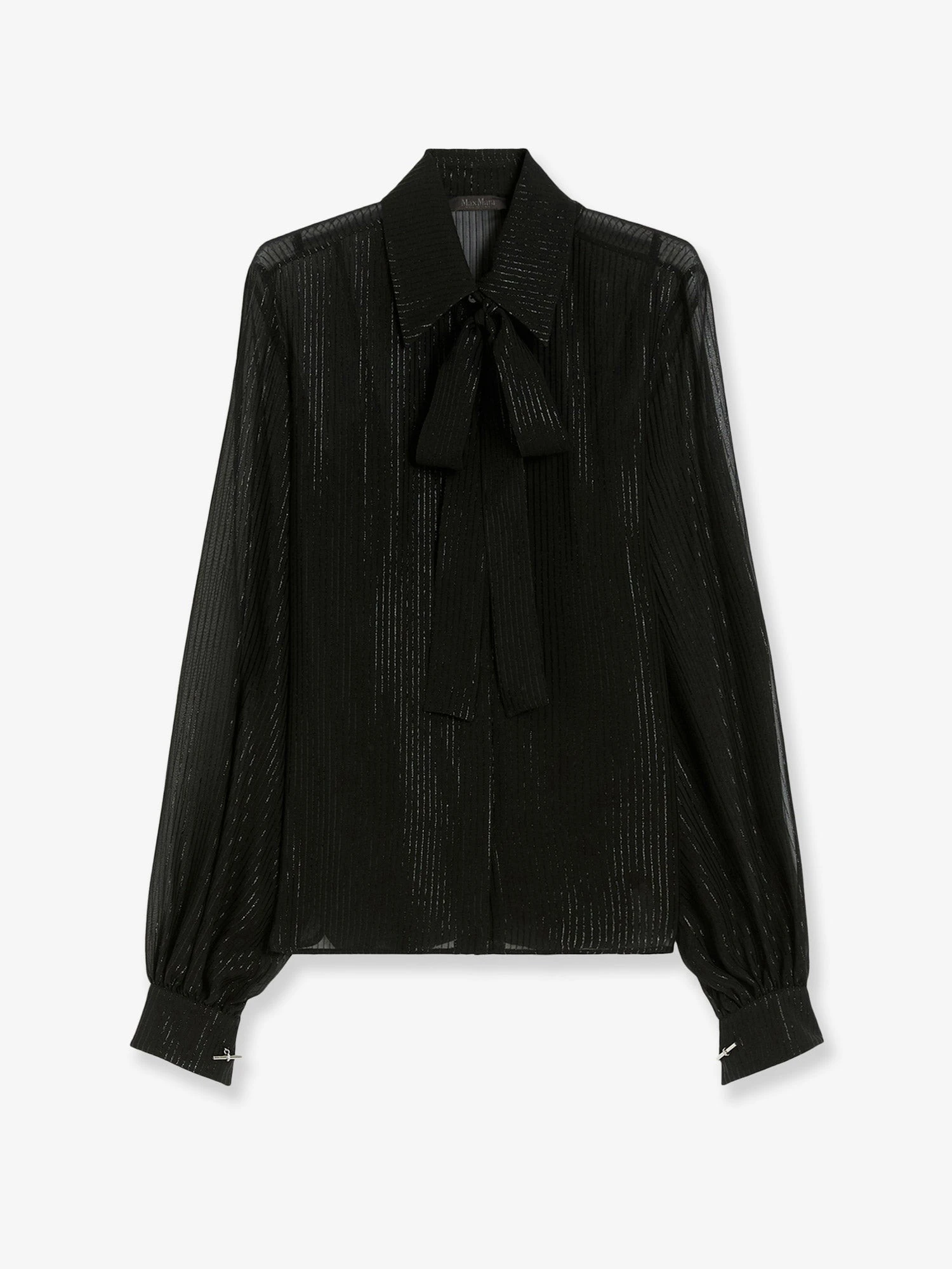 Scafati silk shirt with lurex profiles.webp